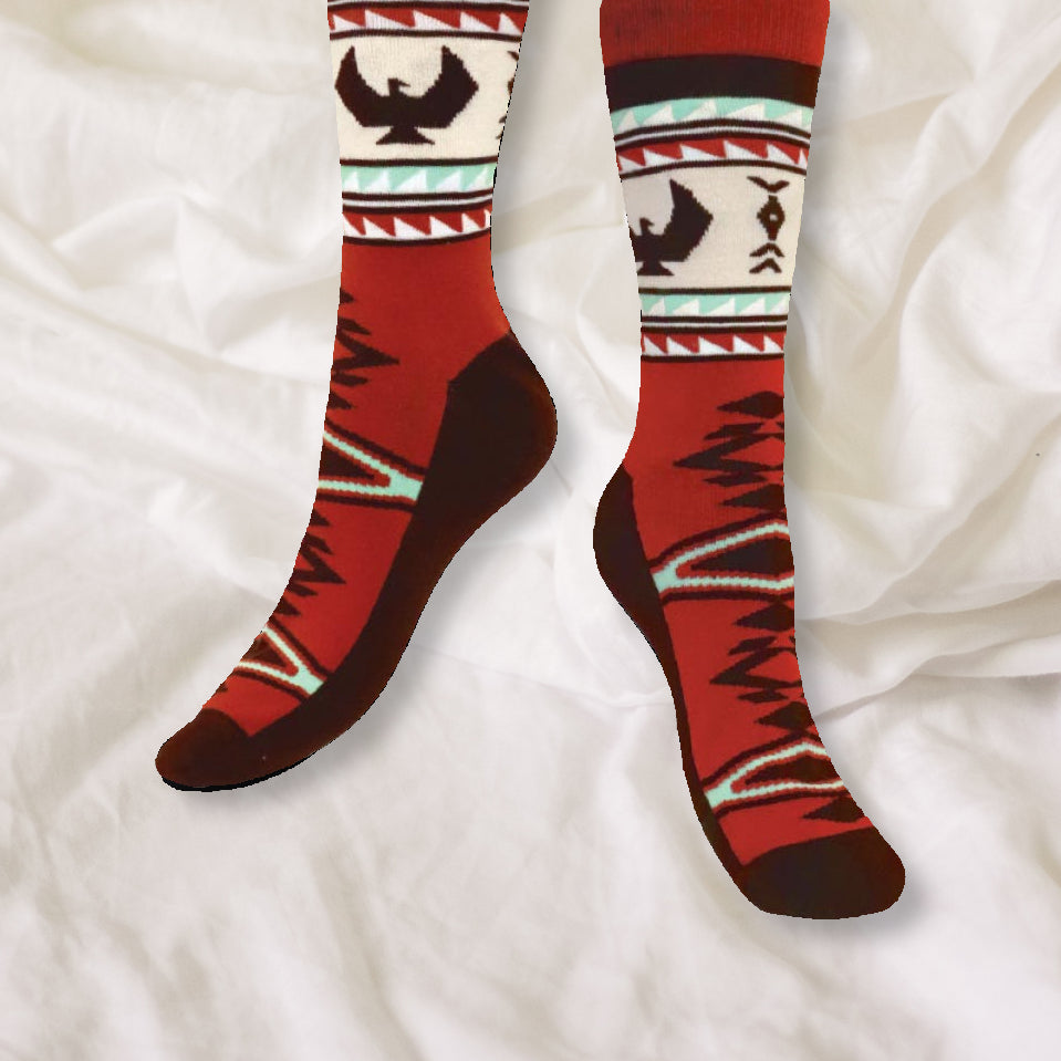 Spirit of the Sky Knee High Socks for Women - Comfortable & Stylish Crew Socks for Yoga, Running, and Everyday Wear