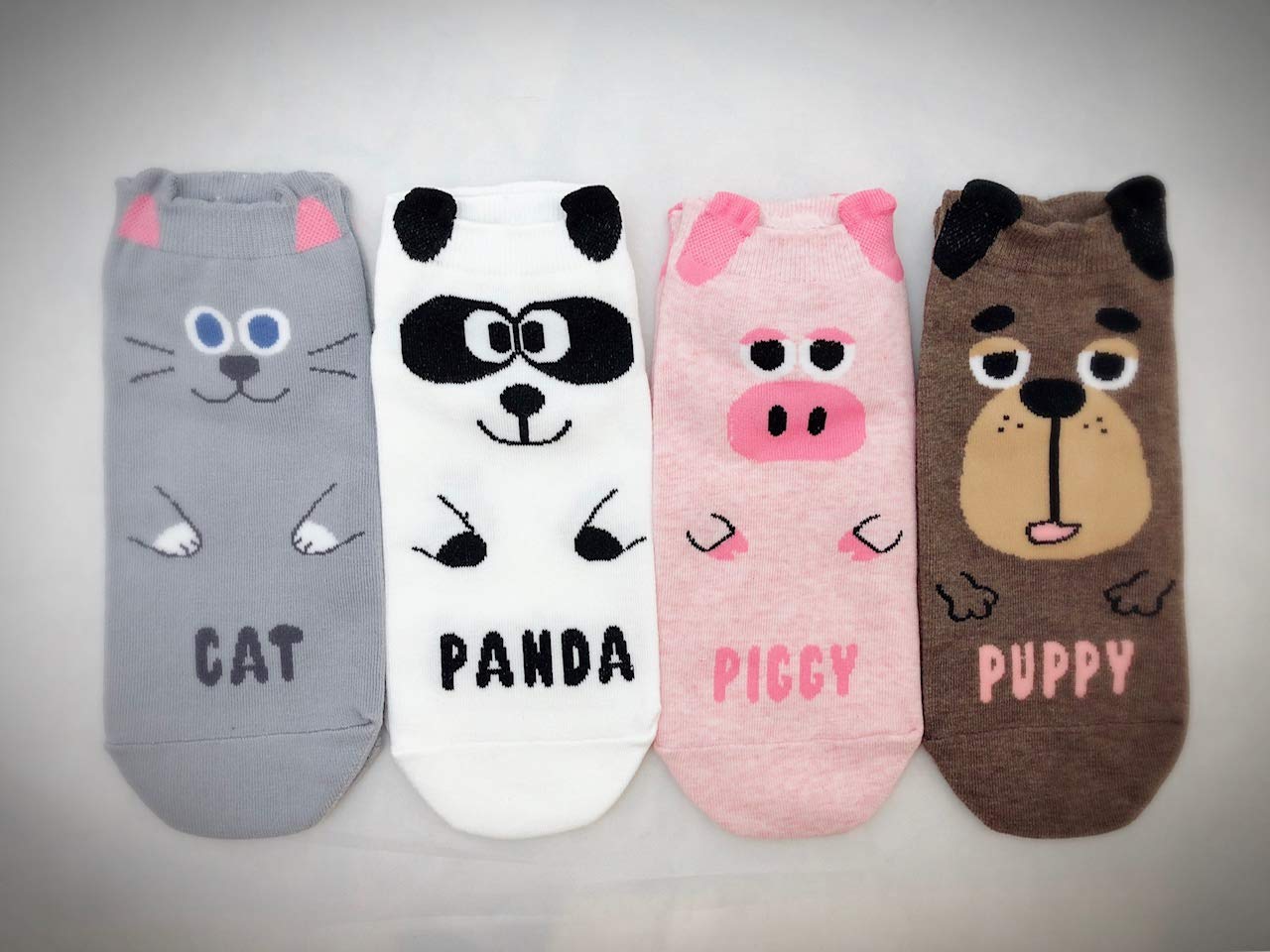 Cute Animal Print Ankle Socks for Women & Teen Girls - Soft Comfortable Socks - Perfect Gift for Birthday, Christmas, or Everyday Wear