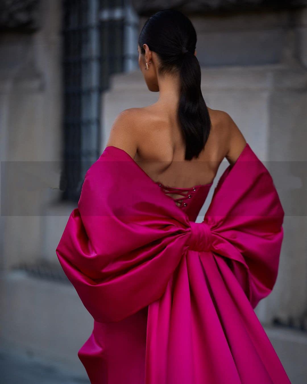 Elegant Women's Satin 2-Piece Mermaid Evening Dress for Prom, Formal Party & Special Occasions | Perfect for Weddings, Galas & Cocktail Events
