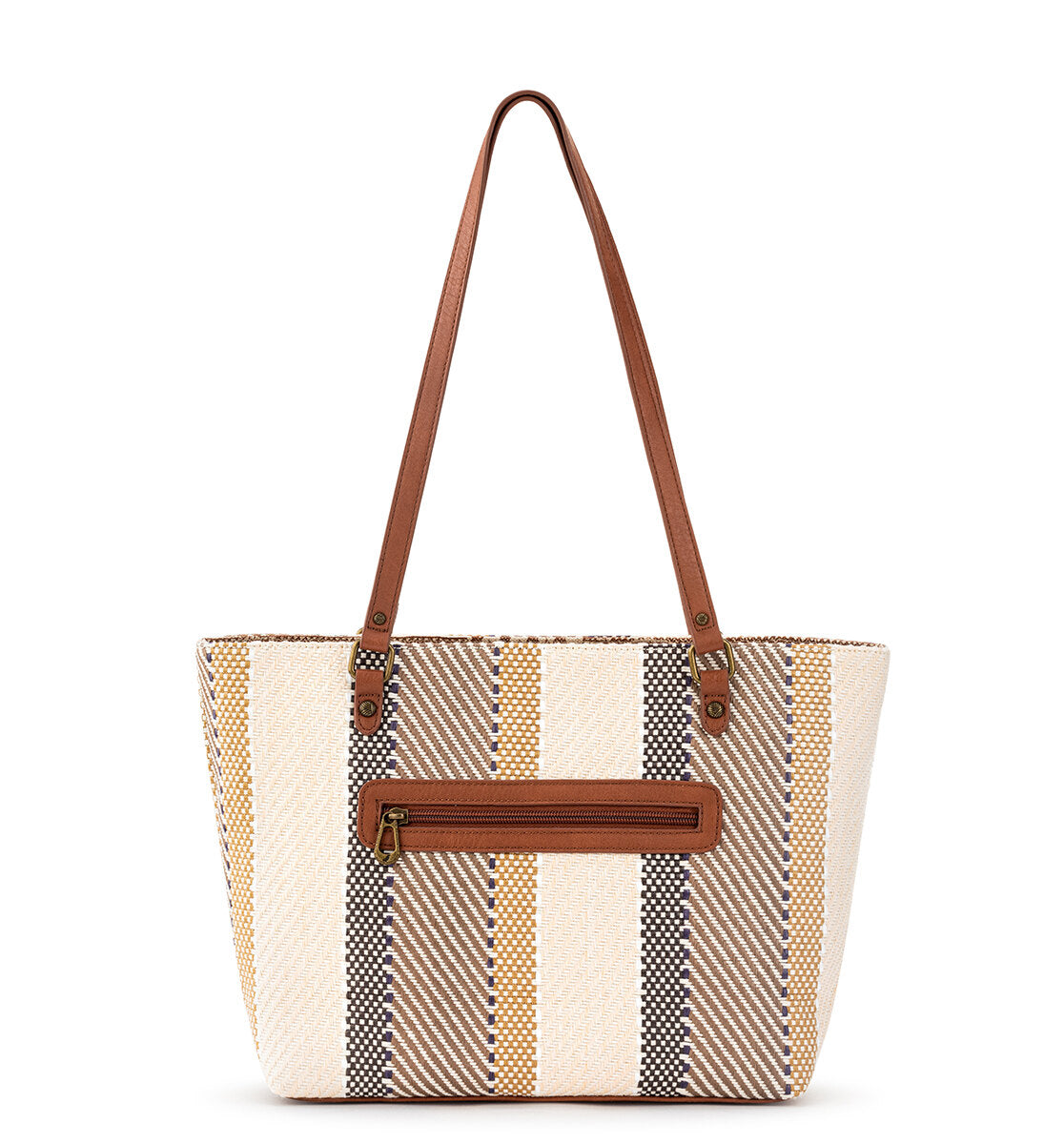 Stylish Metro Tote Bag for Women - Large Durable Canvas Shopping Tote with Long Handles - Perfect for Grocery Shopping, Beach Trips, Work & Travel