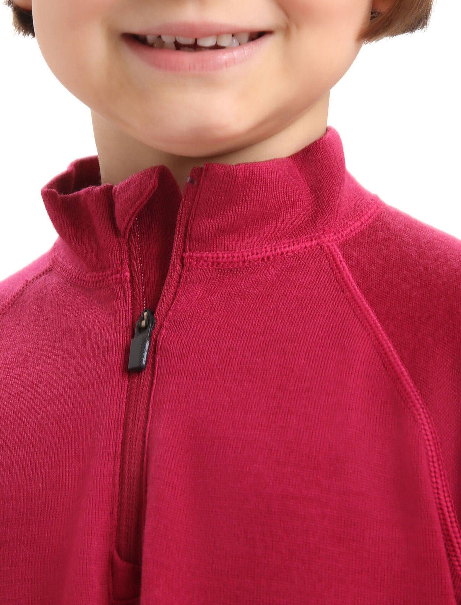 260 Tech Kids Long Sleeve Half Zip Baselayer Top - Moisture Wicking Thermal Underwear for Boys & Girls - Perfect for Winter Sports, Hiking and Outdoor Activities