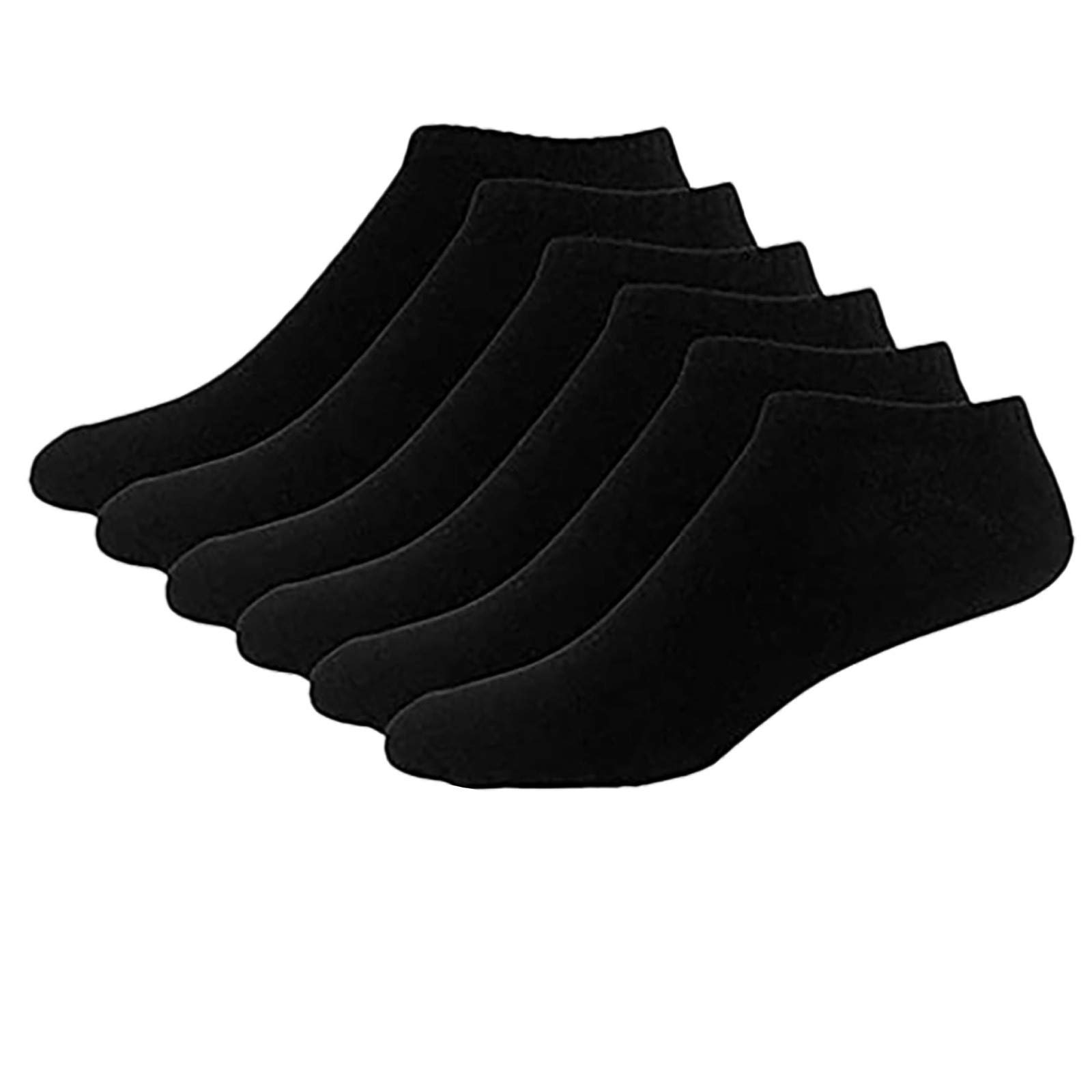 5 Pairs Long Thick Compression Socks for Men & Women - Breathable Sports Socks for Running, Hiking & Workout - Half Short Athletic Socks for Daily Wear & Active Lifestyle