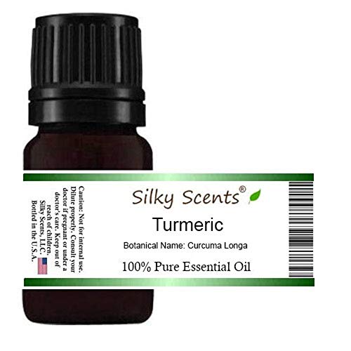 100% Pure & Natural Turmeric Essential Oil (Curcuma Longa) - 15ml for Aromatherapy, Skin Care & Stress Relief