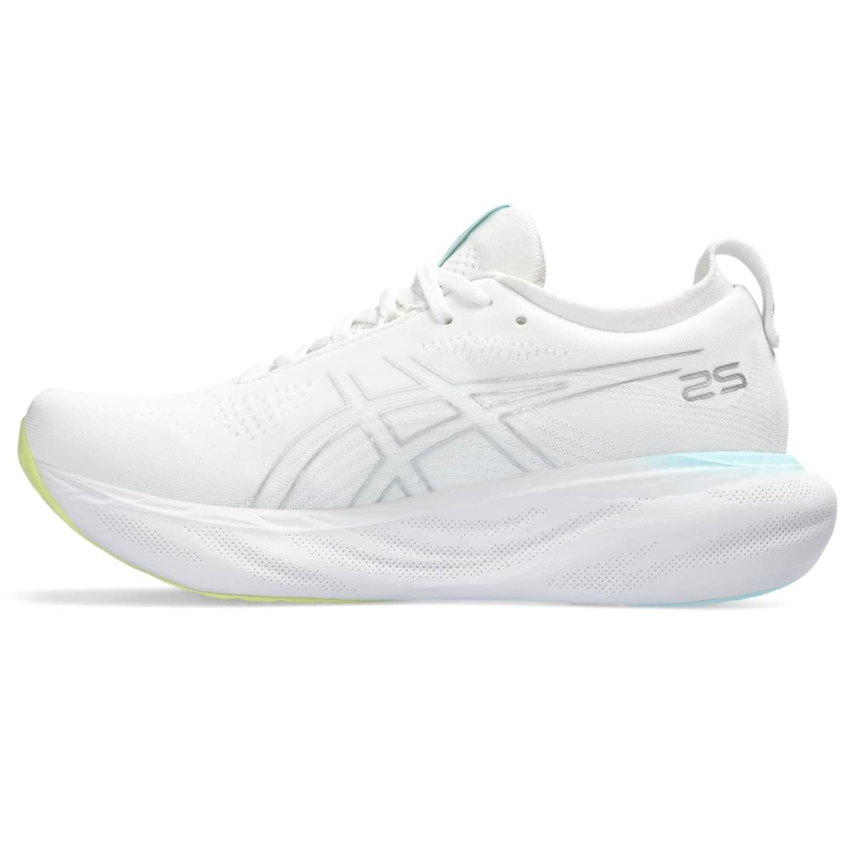 ASICS Women's Gel-Nimbus 25 Running Shoes - Lightweight Cushioned Sneakers for Road Running, Jogging & Gym Workouts - Perfect for Marathon Training & Everyday Comfort