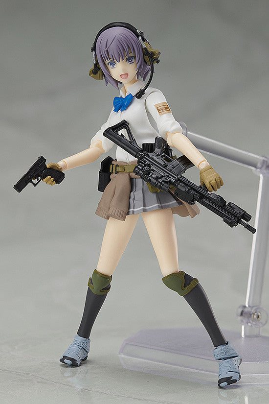 Figma #SP 117 Asato Miyo (Summer Uniform Ver.) Little Armory Action Figure - Anime Collectible Model for Display & Photography | Perfect for Anime Fans, Collectors & Gift Giving