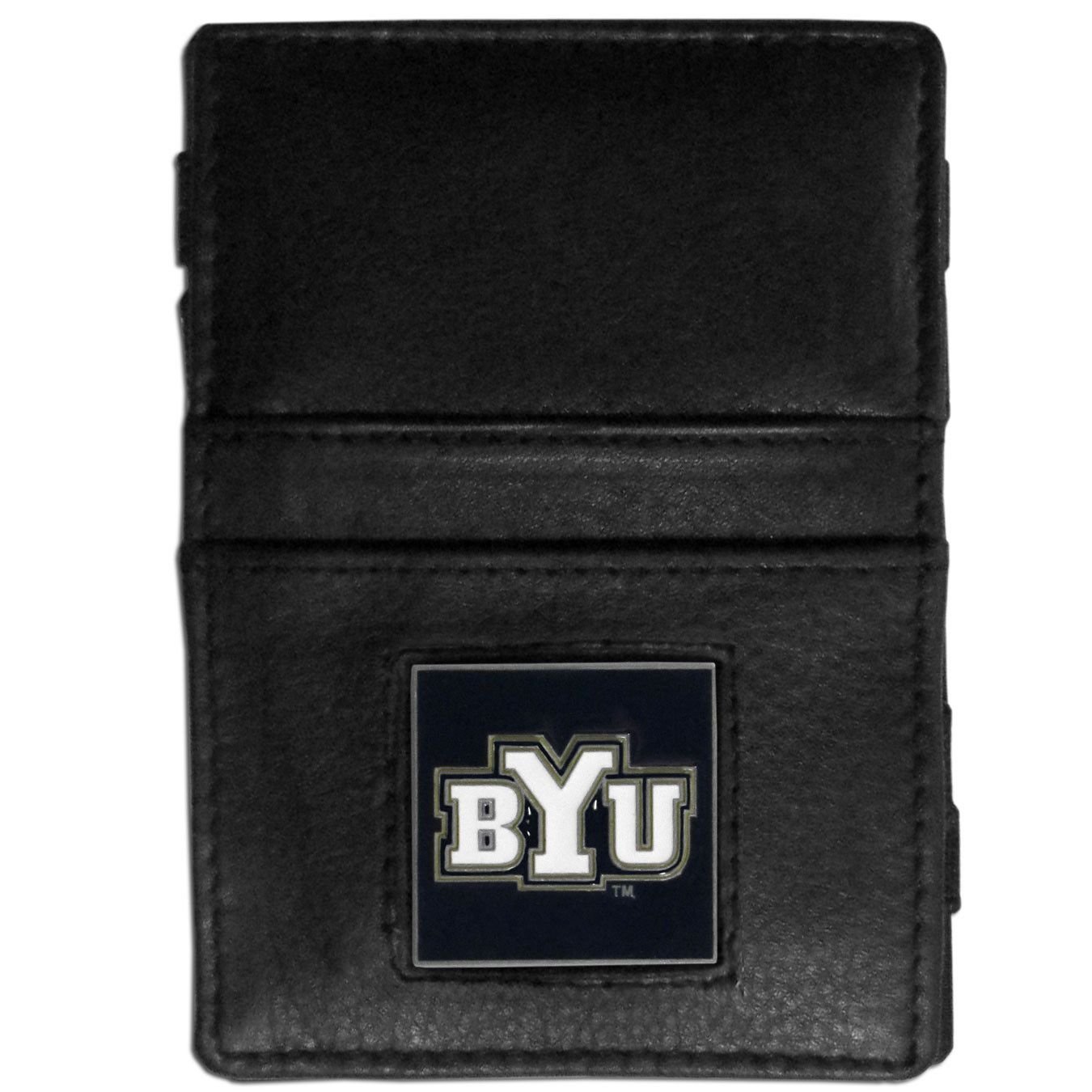 Siskiyou Sports NCAA Leather Jacob's Ladder Wallet - Premium Bifold Wallet for Men, College Sports Fan Gift, RFID Blocking, Perfect for Game Day & Everyday Use