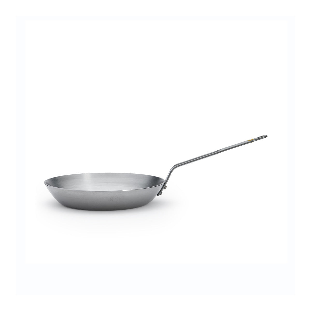De Buyer Mineral B 10.25 Inch Round Fry Pan - Professional Carbon Steel Skillet for Perfect Searing & Frying - Ideal for Steak, Eggs & Pancakes - Oven Safe & Long Lasting Cookware