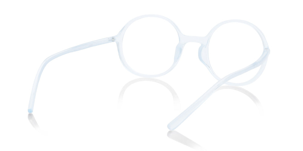 JINS Design Project x Ronan&Erwan Bouroullec SUGATA R 00 Eyeglasses - Lightweight Titanium Frame with Blue Lens | Perfect for Work, Reading & Fashion Accessories