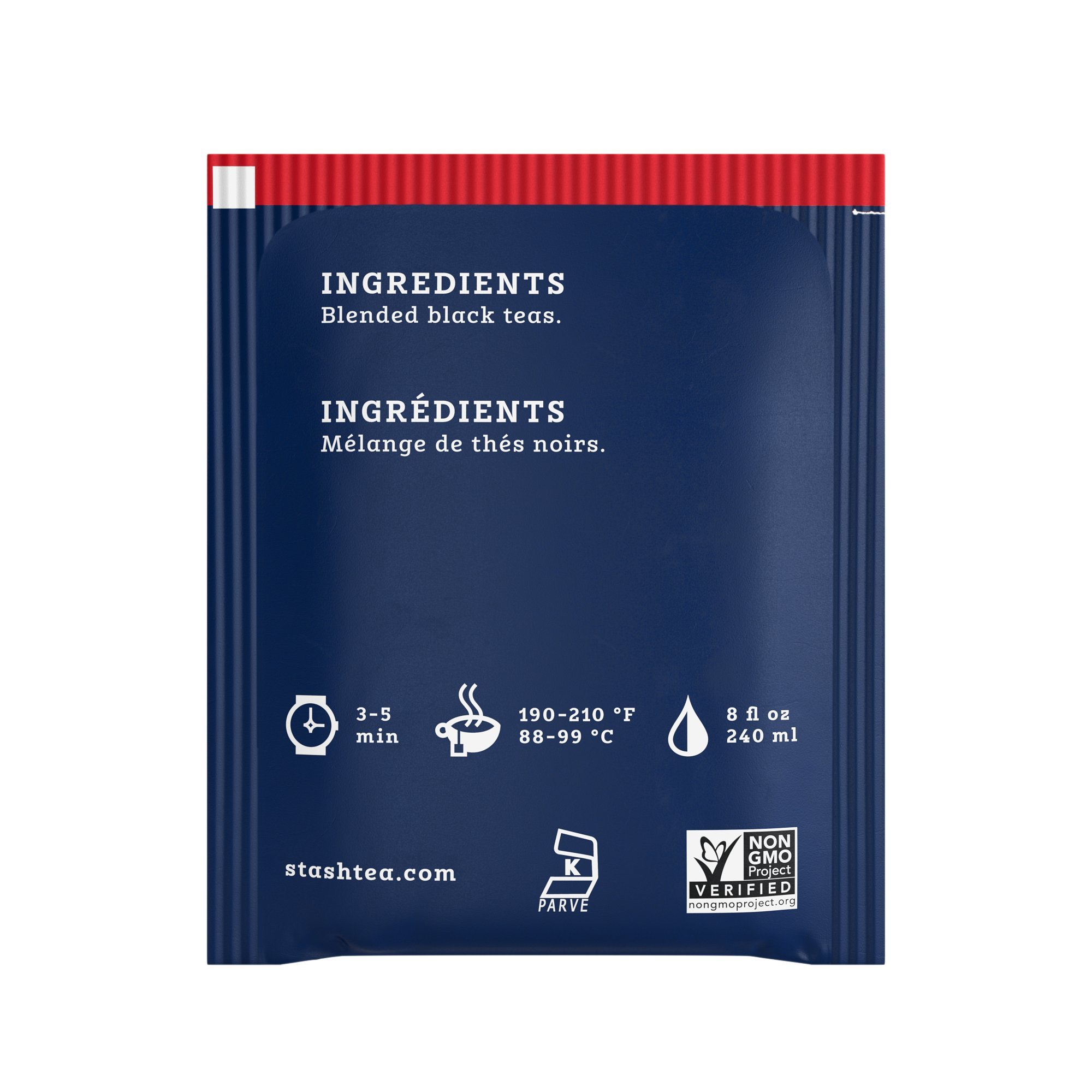 Premium English Breakfast Black Tea by Stash - 180 Tea Bags (6 Boxes x 30) | Rich Flavor for Morning Boost, Afternoon Pick-Me-Up & Relaxing Evening Tea Time