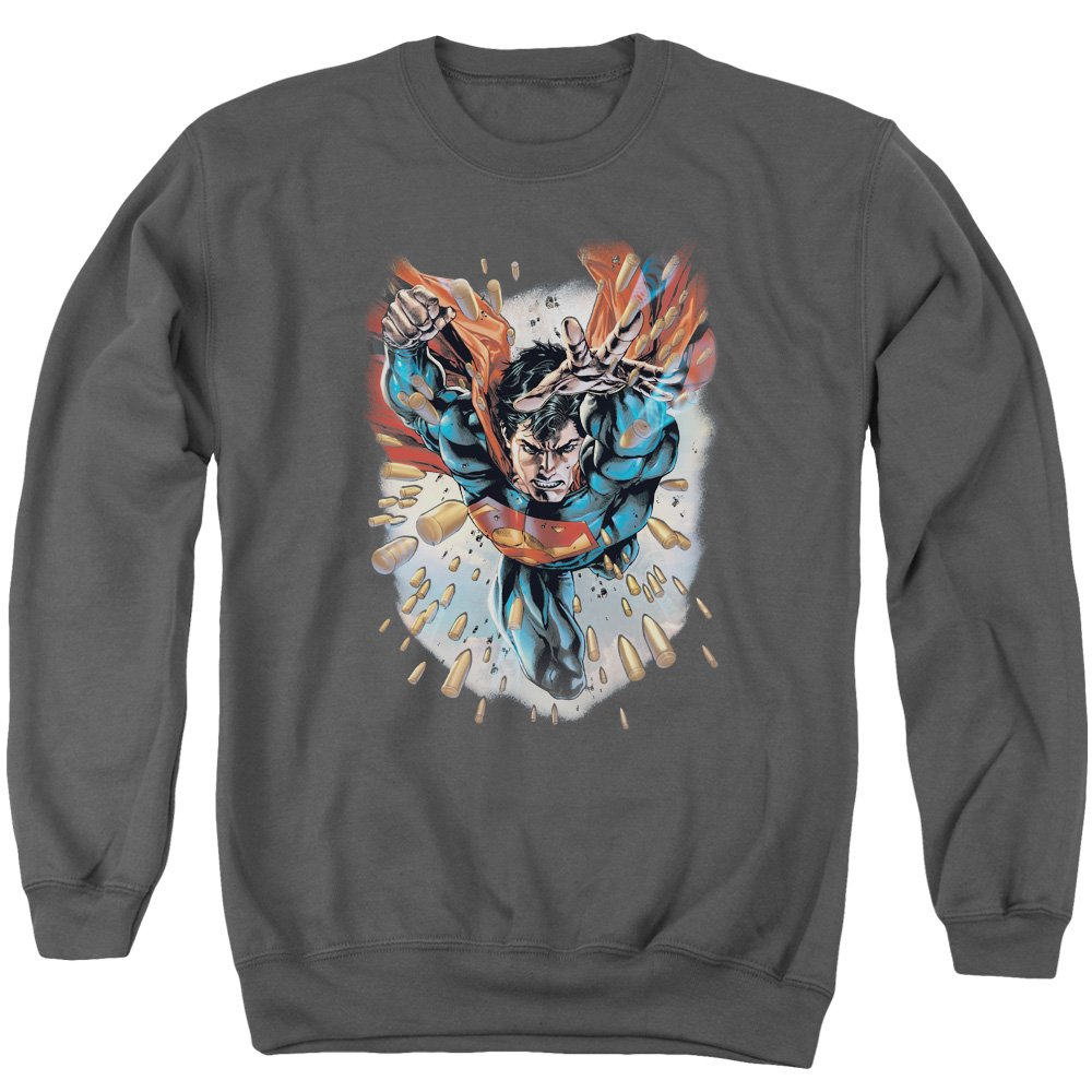 Superman Within My Grasp Unisex Crewneck Sweatshirt for Men & Women | Comfortable Cotton Pullover | Casual Wear, Cosplay & Superhero Fan Gift