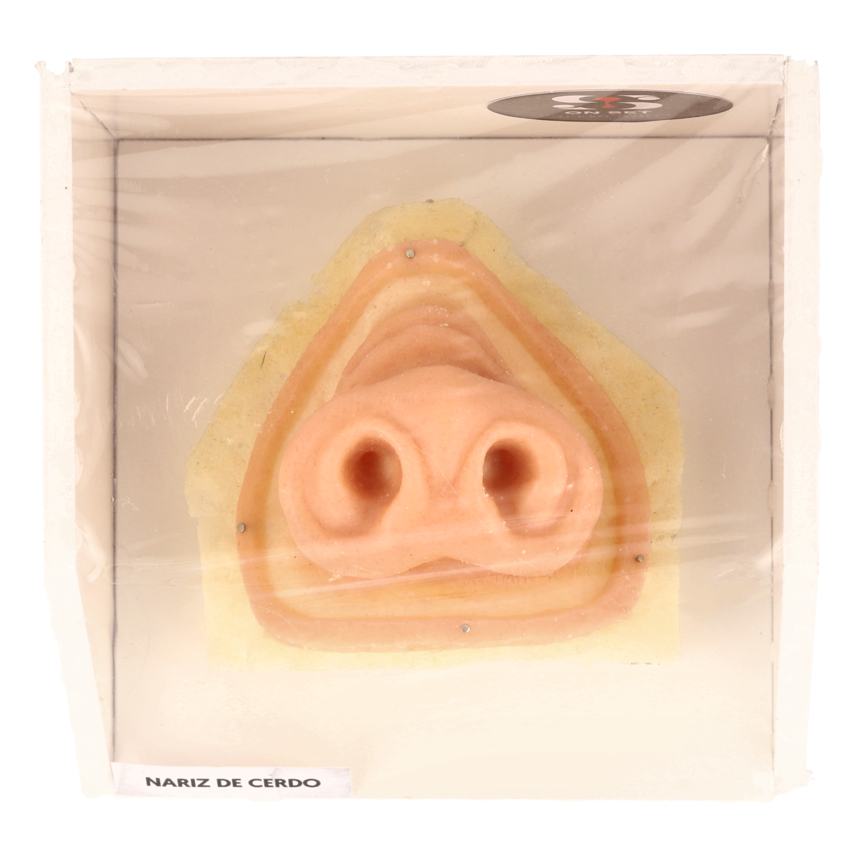 Premium Prosthetic Pig Nose - Realistic Costume Accessory for Halloween, Cosplay, and Theatrical Performances
