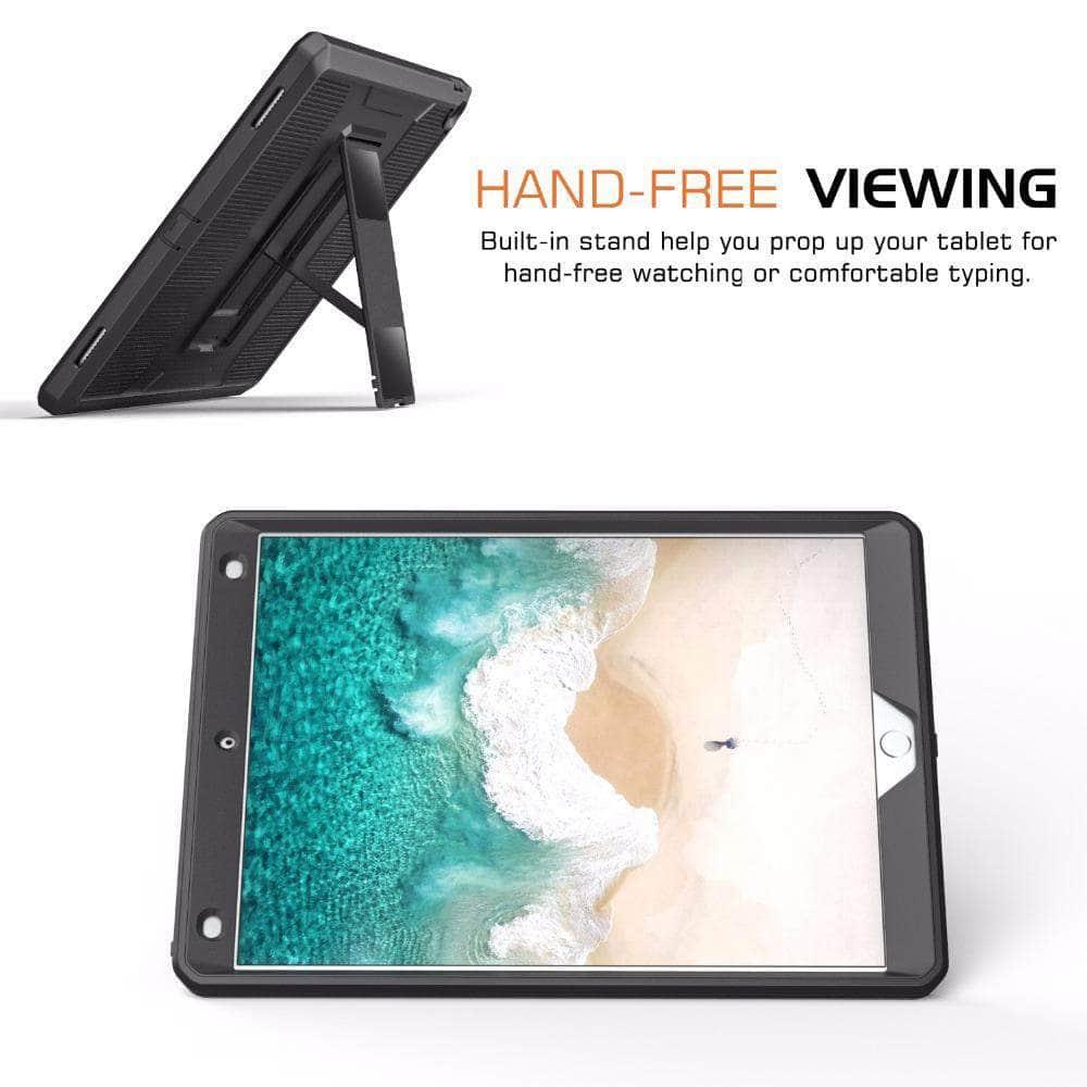 Durable iPad Air 3 Case - Shockproof Hybrid Full Body Protective Cover for Work, Travel & Outdoor Activities