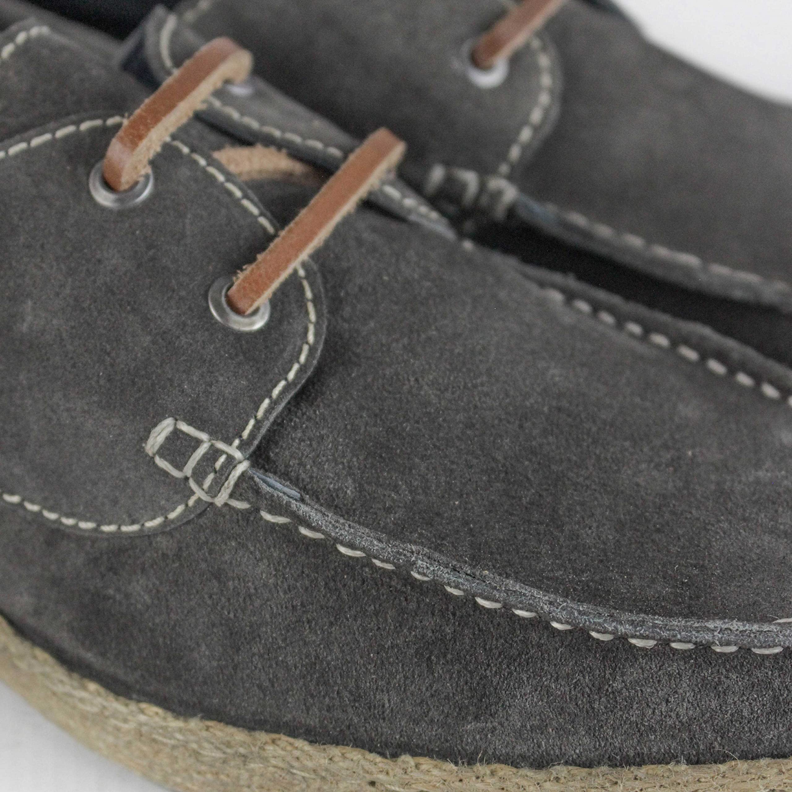 Zerimar Men's Genuine Leather Boat Shoes - Breathable Summer Moccasins for Men - Casual Slip-On Deck Shoes | Perfect for Sailing, Beach Outings & Summer Fashion