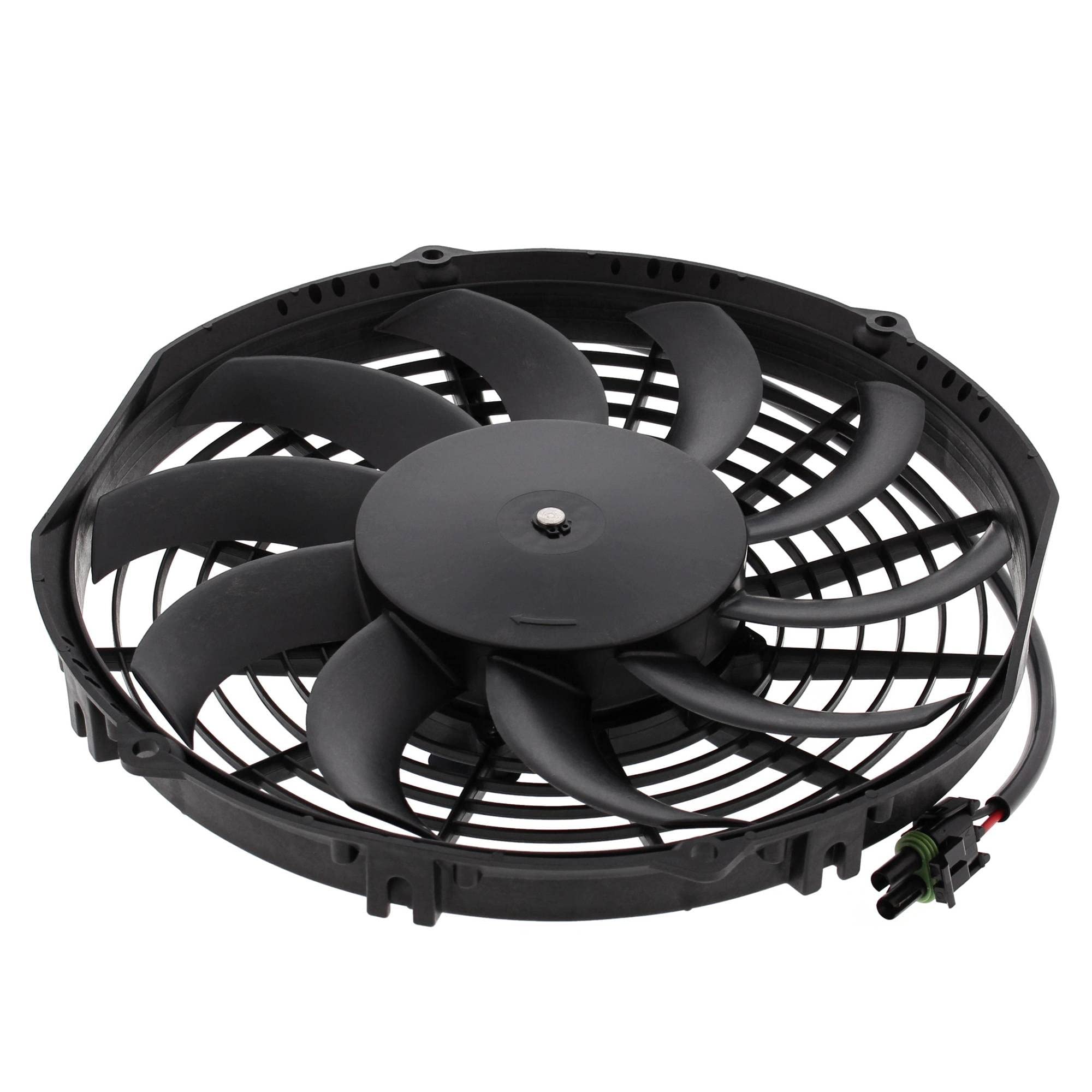 All Balls Racing Cooling Fan 70-1023 - Replacement for Polaris Ranger 570 Crew 2014-15, 325 ETX 2015, 4x4 400 2010-14, 4x4 500 2004-06 - ATV UTV Cooling System Upgrade - Perfect for Off-Road Adventures & Heavy-Duty Work