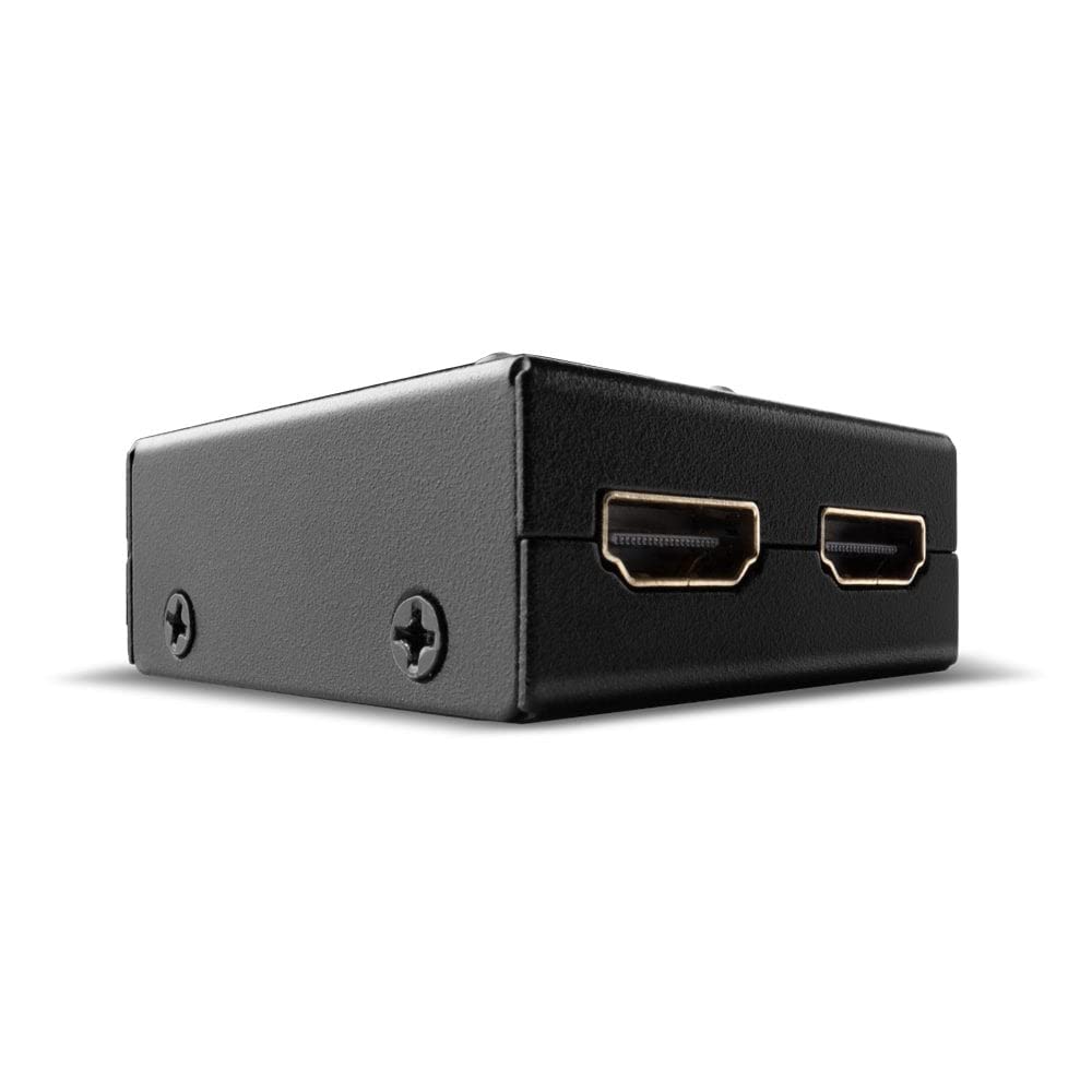 LINDY 38336 2 Port HDMI 18Gbps Bi-Directional Switch - 4K@60Hz HDR, HDCP 2.2, Green/Grey | Perfect for Home Theater, Gaming & Office Setup