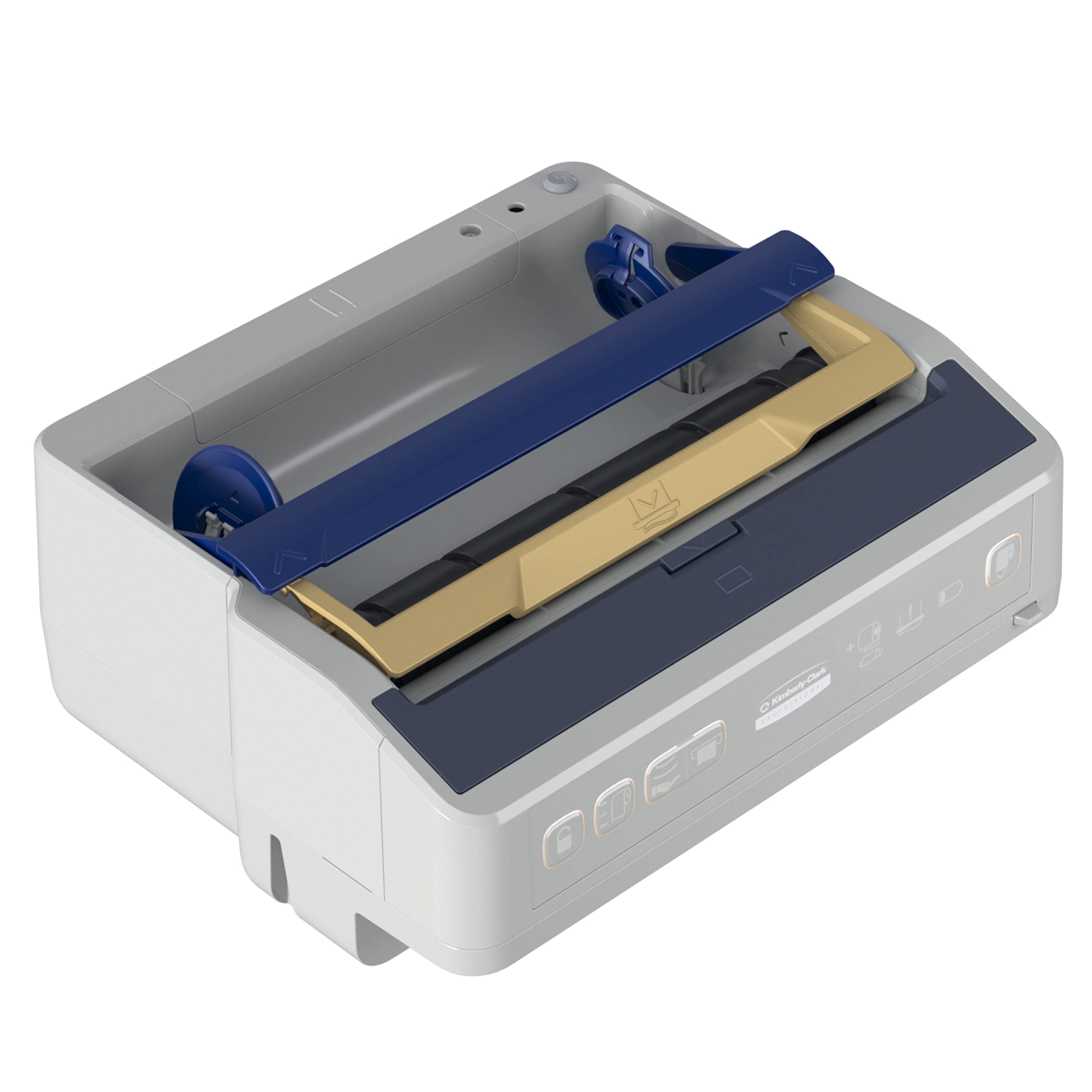 ICON Automatic Hard Roll Paper Towel Dispenser Module (53692) - Commercial Grade Black Towel Dispenser for Restaurants, Offices & Public Restrooms - Compatible with Commercial Hand Towels - Faceplate Sold Separately (1 Pack)