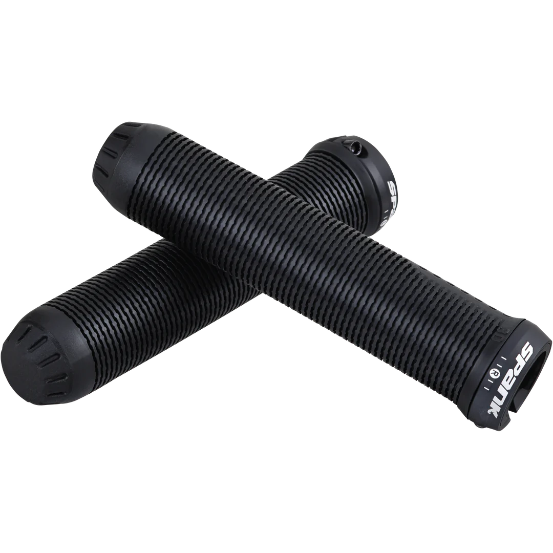 Spank Spike Grip 30 - Premium Bike Handlebar Grips for Mountain & Road Bikes - Non-Slip Comfortable Cycling Accessories for Men Women - Perfect for Trail Riding, Commuting & Urban Cycling