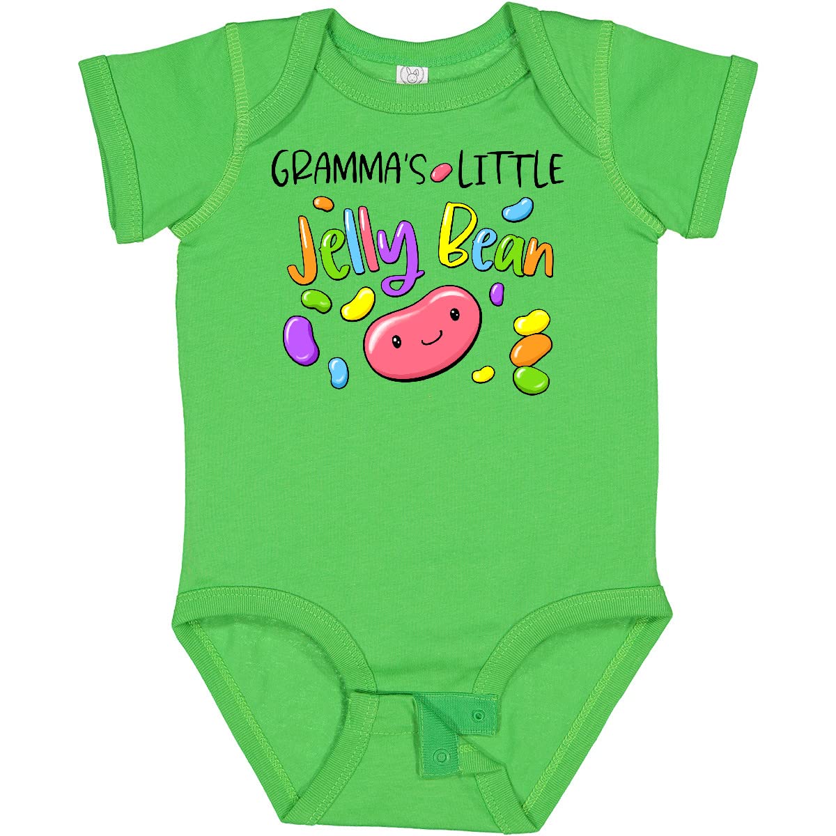 Inktastic Gramma's Little Jellybean Cute Easter Candy Baby Bodysuit - Adorable Easter Outfit for Infants & Toddlers - Perfect for Easter Photos, Family Gatherings & Holiday Celebrations