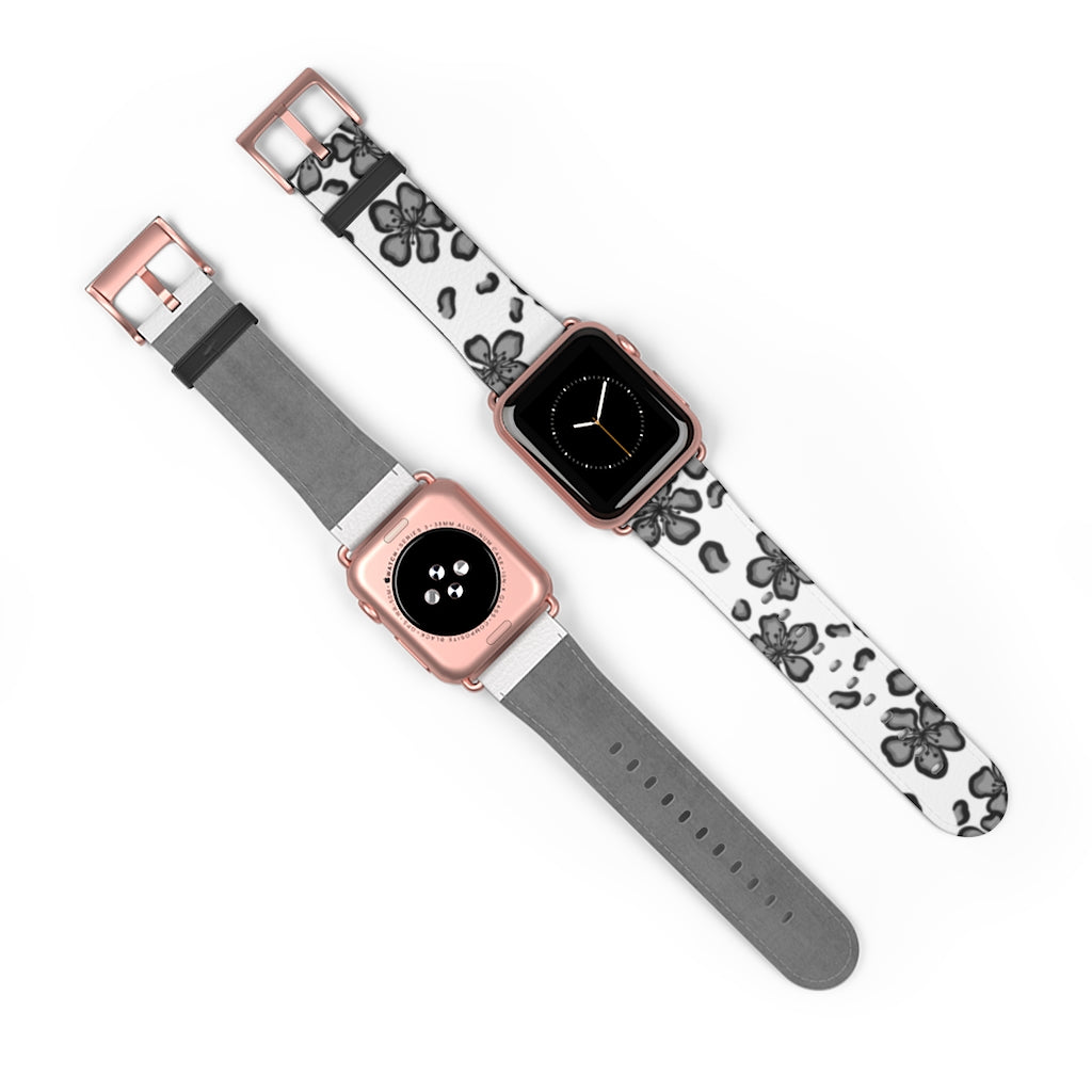 Premium Jungle Ulei Apple Watch Band - Soft Silicone Strap for Apple Watch Series 9/8/7/6/SE/5/4/3 - Stylish & Comfortable for Workout, Running, Gym & Daily Wear