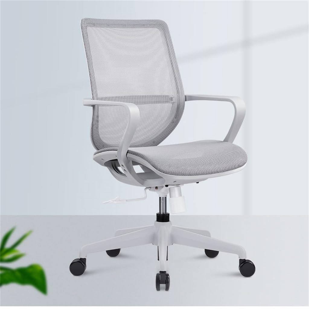 Ergonomic Mesh Office Chair - Adjustable Home & Computer Chair for Desk, Conference, Dormitory & Staff Use - Comfortable Back Support for Long Work Hours