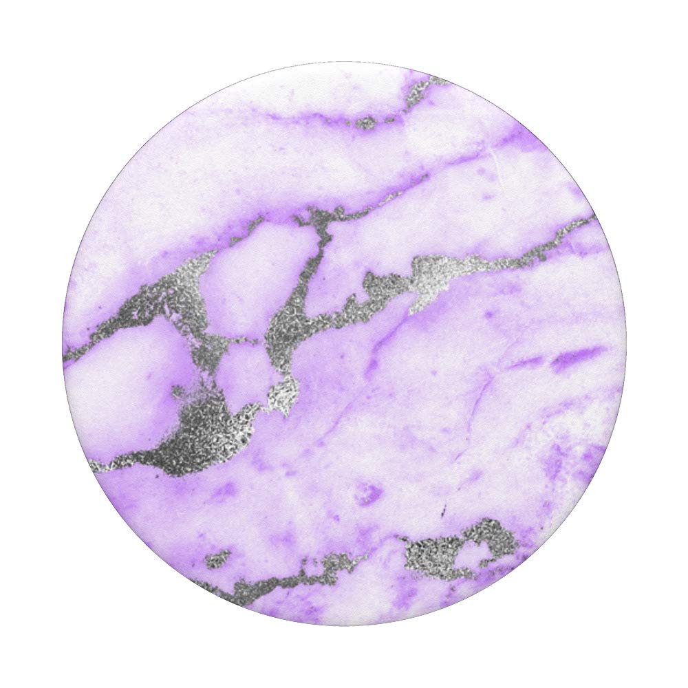 Lavender Swirl Pattern PopSockets PopGrip - Interchangeable Phone Grip for Women & Girls | Compatible with iPhone, Samsung & Tablets | Perfect for Everyday Use, Travel & Selfies