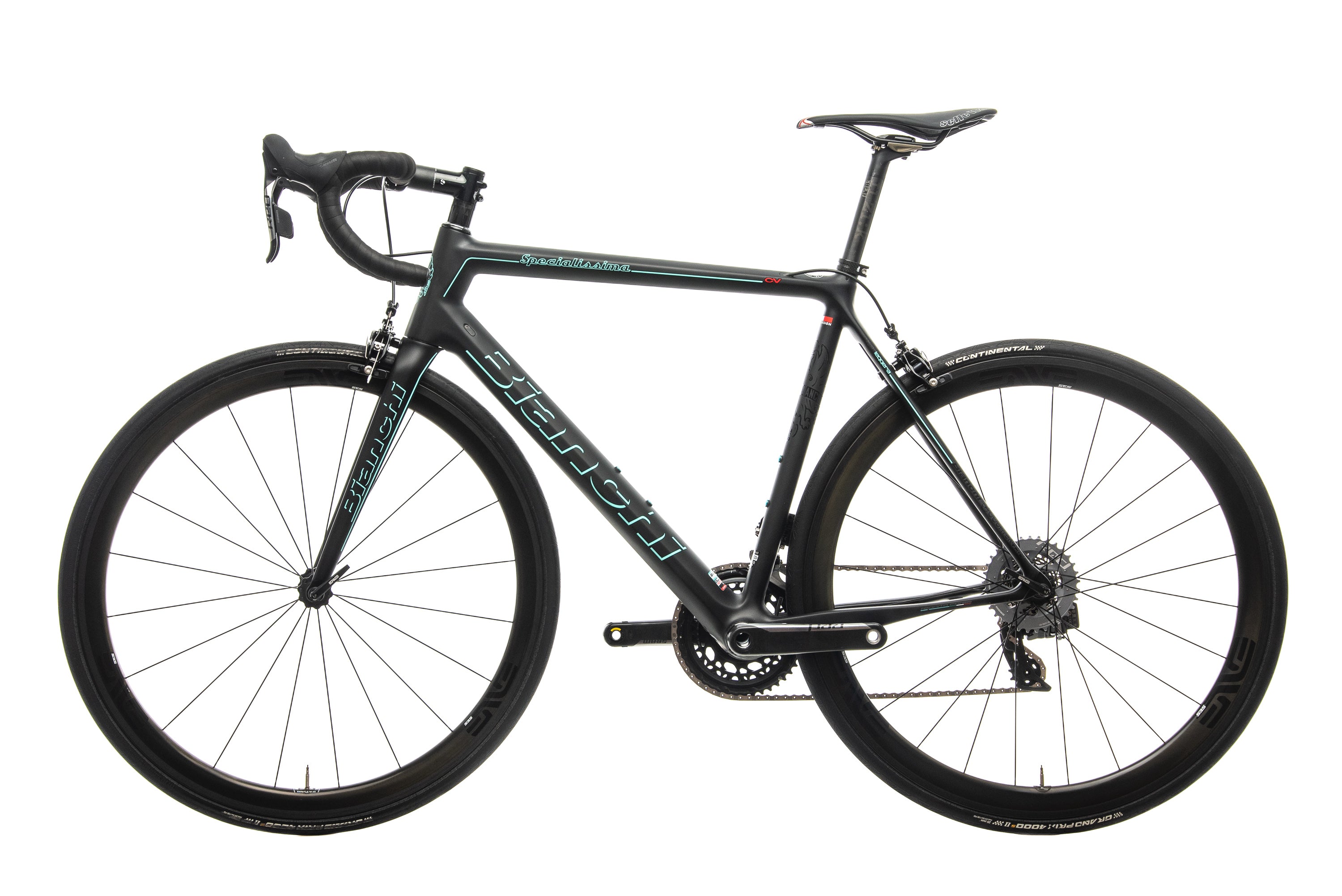 Bianchi Specialissima Red eTap AXS Road Bike 2017 - 57cm Lightweight Carbon Frame for Racing & Endurance Cycling | Perfect for Competitive Road Races & Long-Distance Training