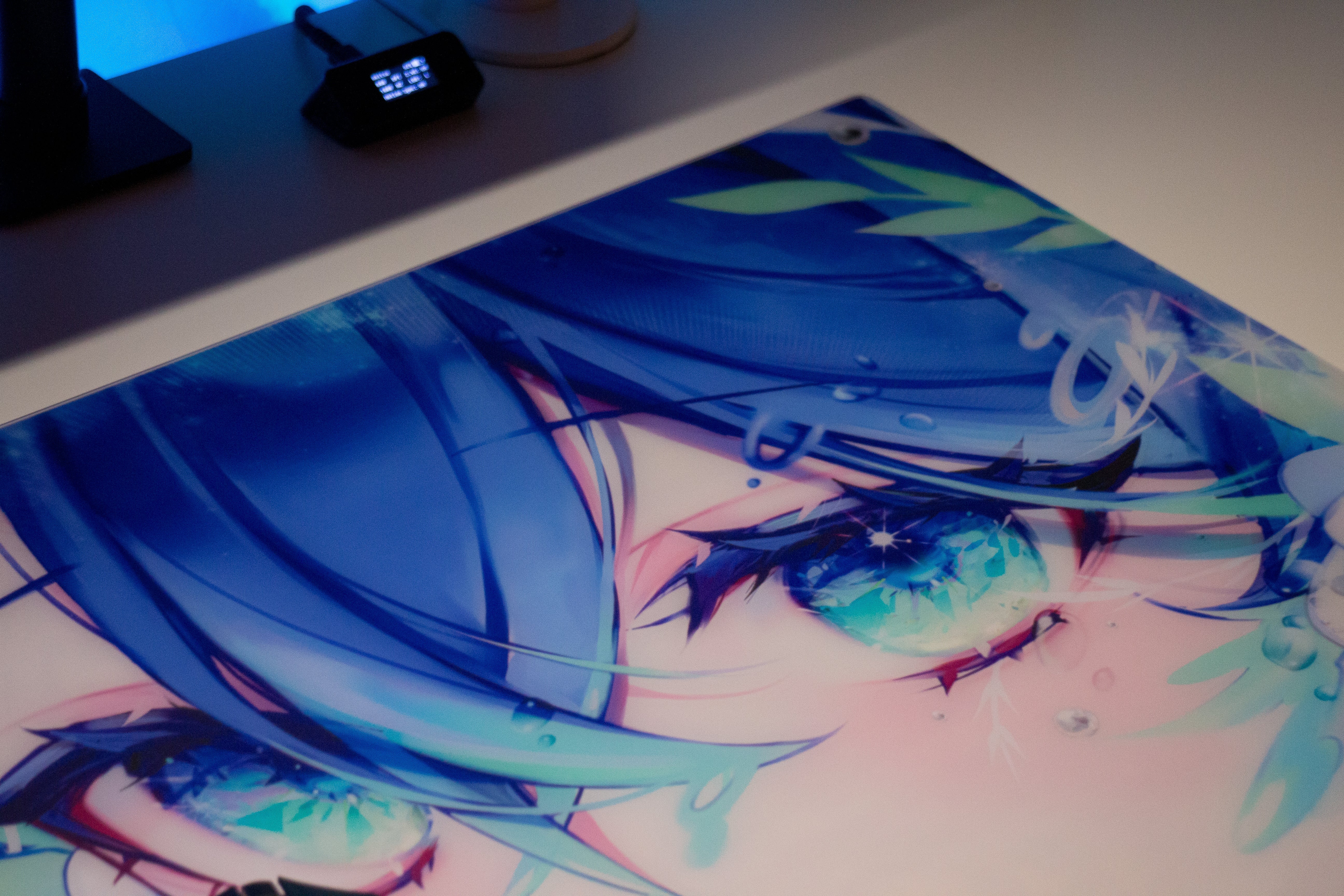 Kanami Minami Limited Edition Glass Mouse Pad - Smooth Gaming & Office Surface - Perfect for PC, Laptop & Workstation Setup