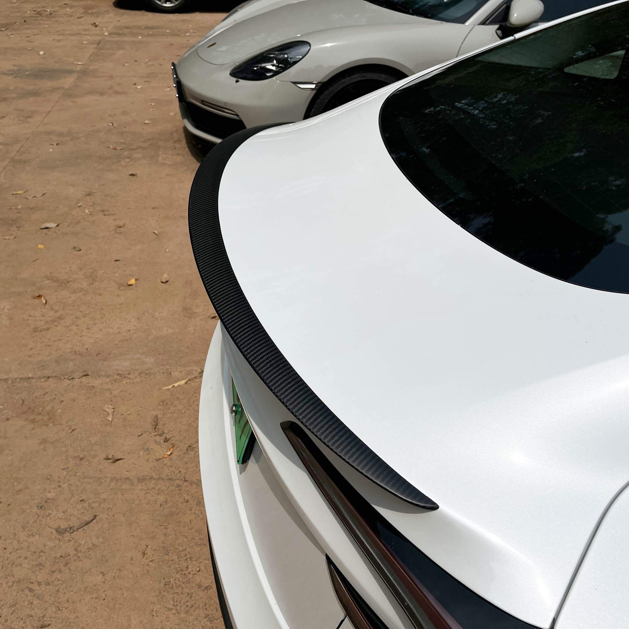 2024+ Tesla Model 3 Highland Real Carbon Fiber Spoiler - Performance Style | Lightweight & Durable | Perfect for Car Enthusiasts & Street Racing | Overstock EU Market Only
