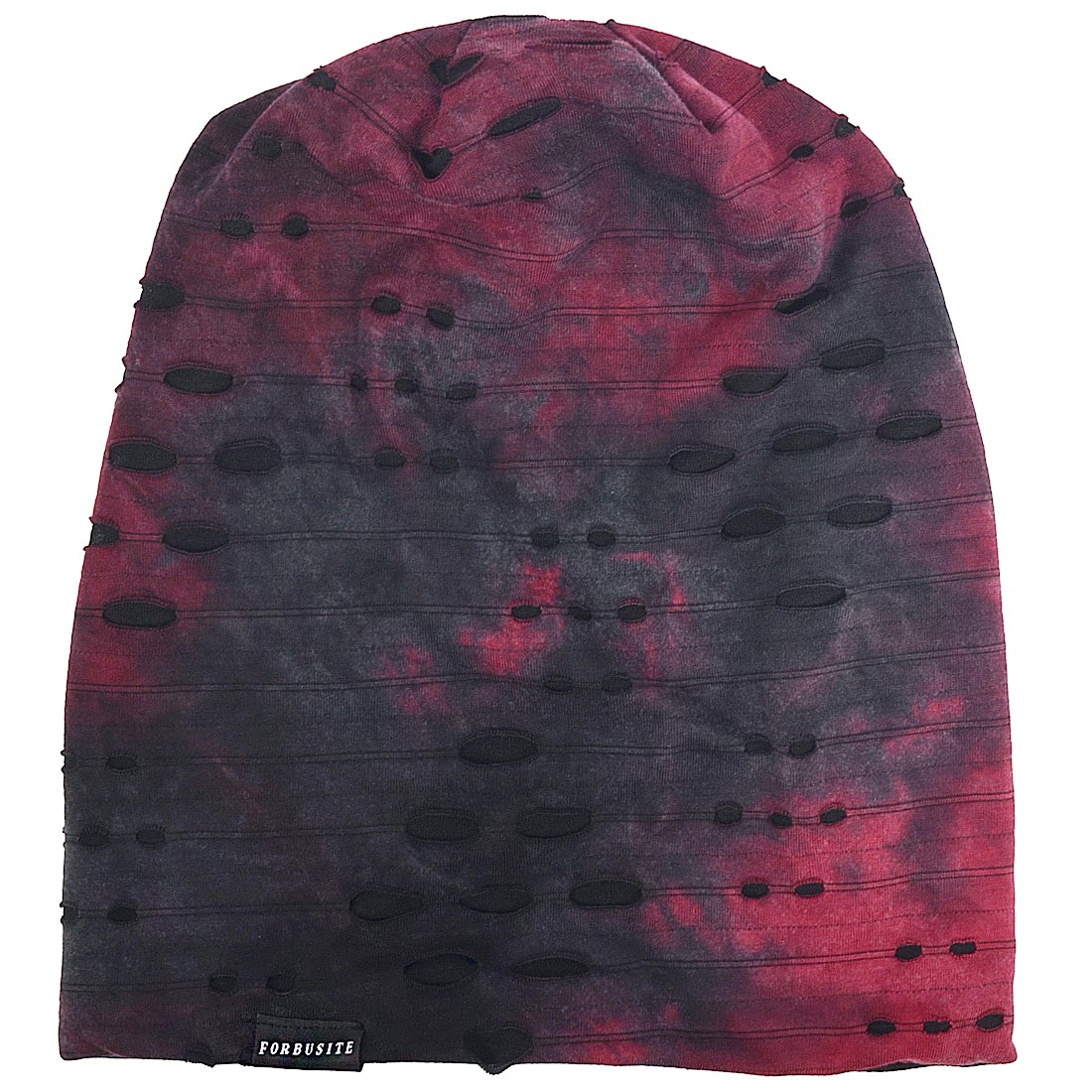 FORBUSITE Men's Distressed Thin Slouch Beanie Hat - Skull Cap for Summer - Lightweight Stretchy Cotton Blend - Perfect for Outdoor Activities, Running, Hiking and Casual Wear