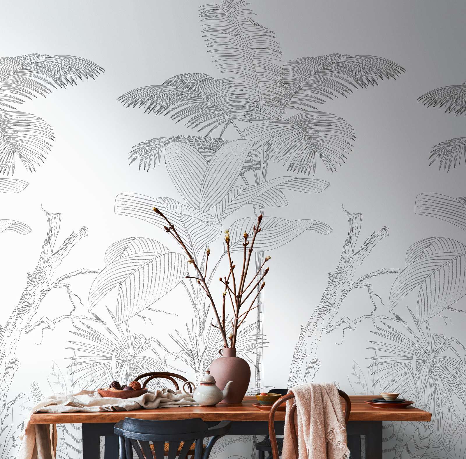 The Wall 2 Rainforest Trees Wall Art - Nature Inspired Canvas Prints for Home & Office Decor - Perfect for Living Room, Bedroom or Office Spaces
