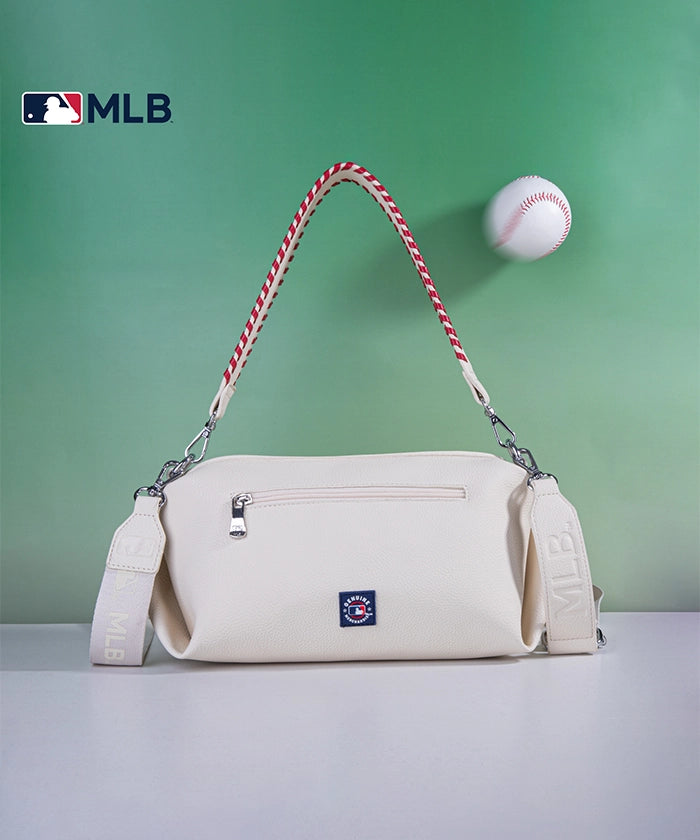 MLB New York Yankees Official Team Logo Crossbody Bag for Women & Men - Perfect for Baseball Games, Travel & Everyday Use