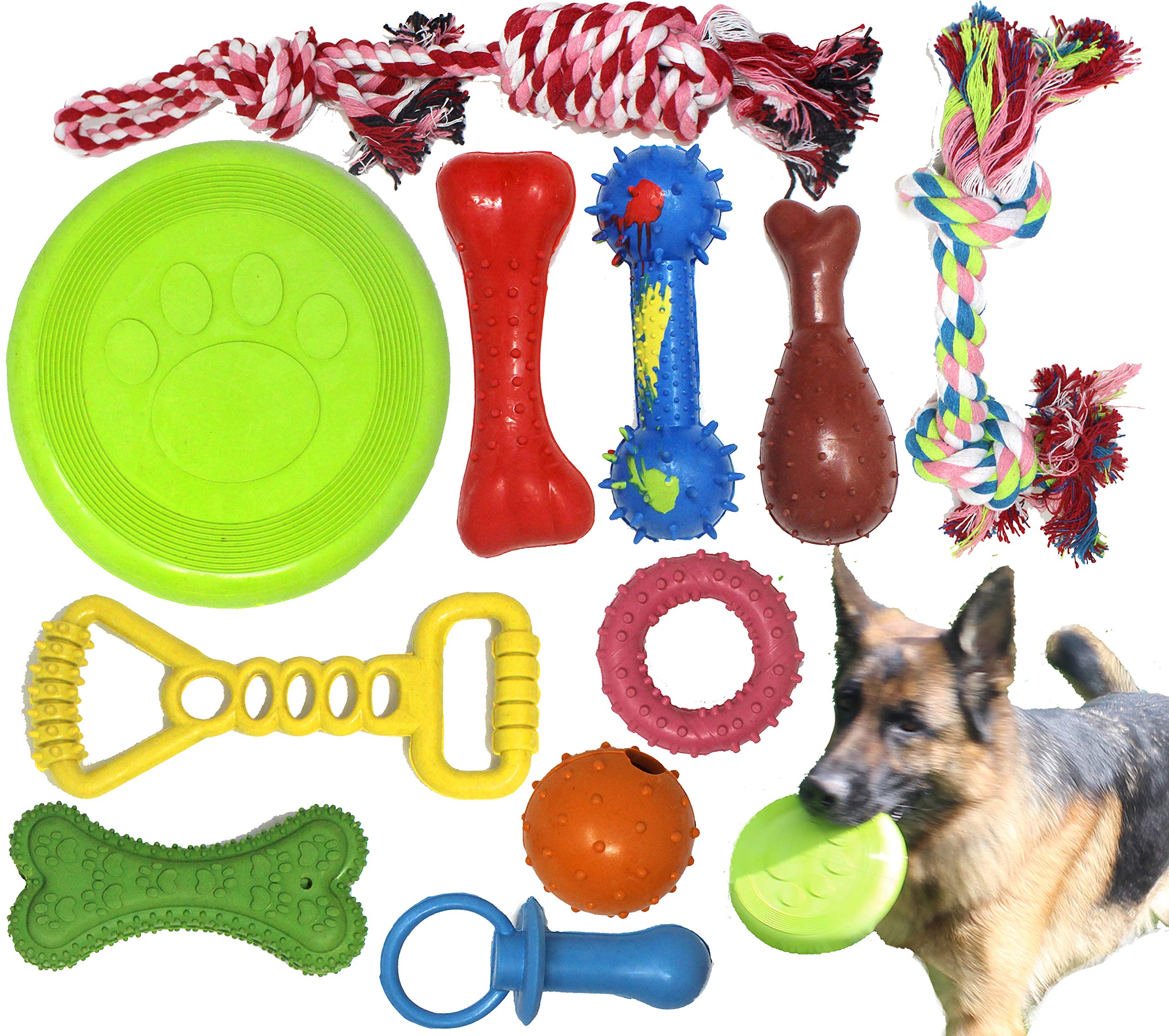**Natural Rubber Jalousie Chew Toy for Dogs – Interactive Play Toy Ball & Rope Set for Small to Medium Breeds – Perfect for Teething Puppies & Playtime Fun**    *(Ideal for Indoor/Outdoor Play, Training, and Dental Health – Great for Puppies, Mutt Dogs, and Active Pets)*