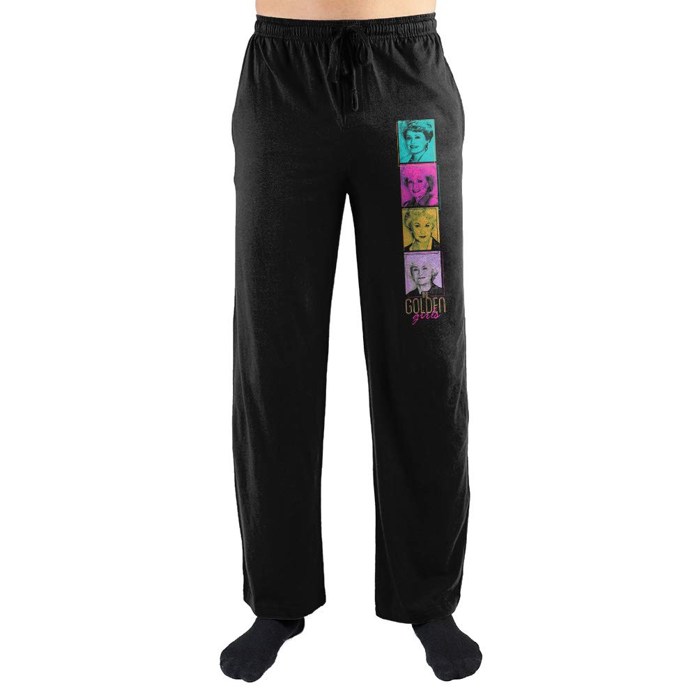 Golden Girls Sitcom Themed Men's Sleep Pajama Pants - Soft Lounge Pants for TV Fans, Comedy Lovers & Relaxing at Home