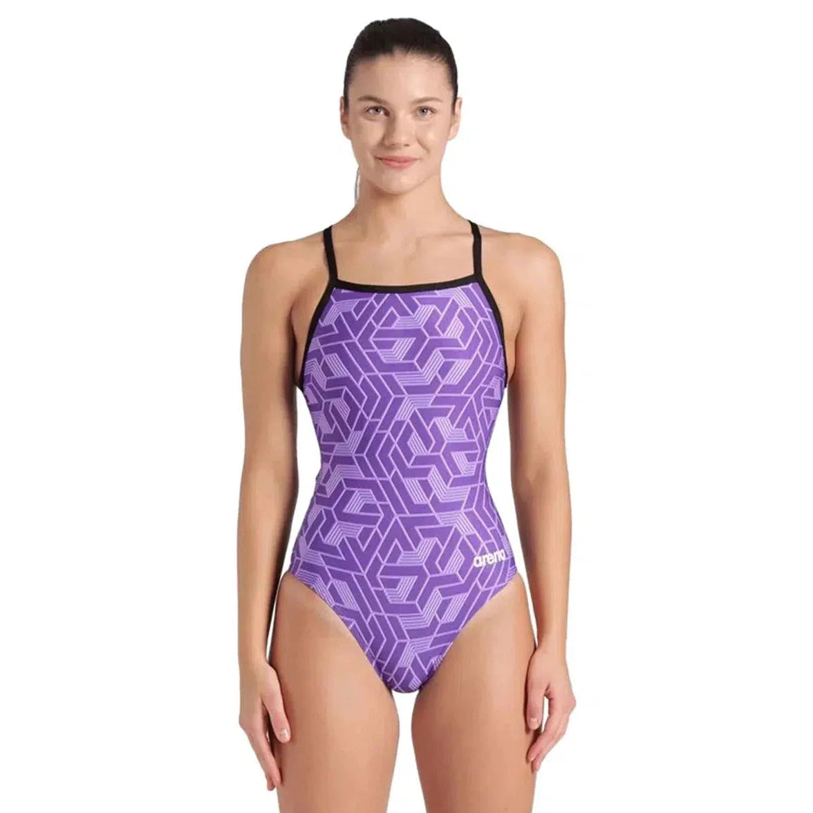 Arena Escape Lightdrop Back Swimsuit - High Performance Competitive Swimwear for Women, Perfect for Lap Swimming, Water Aerobics & Beach Activities
