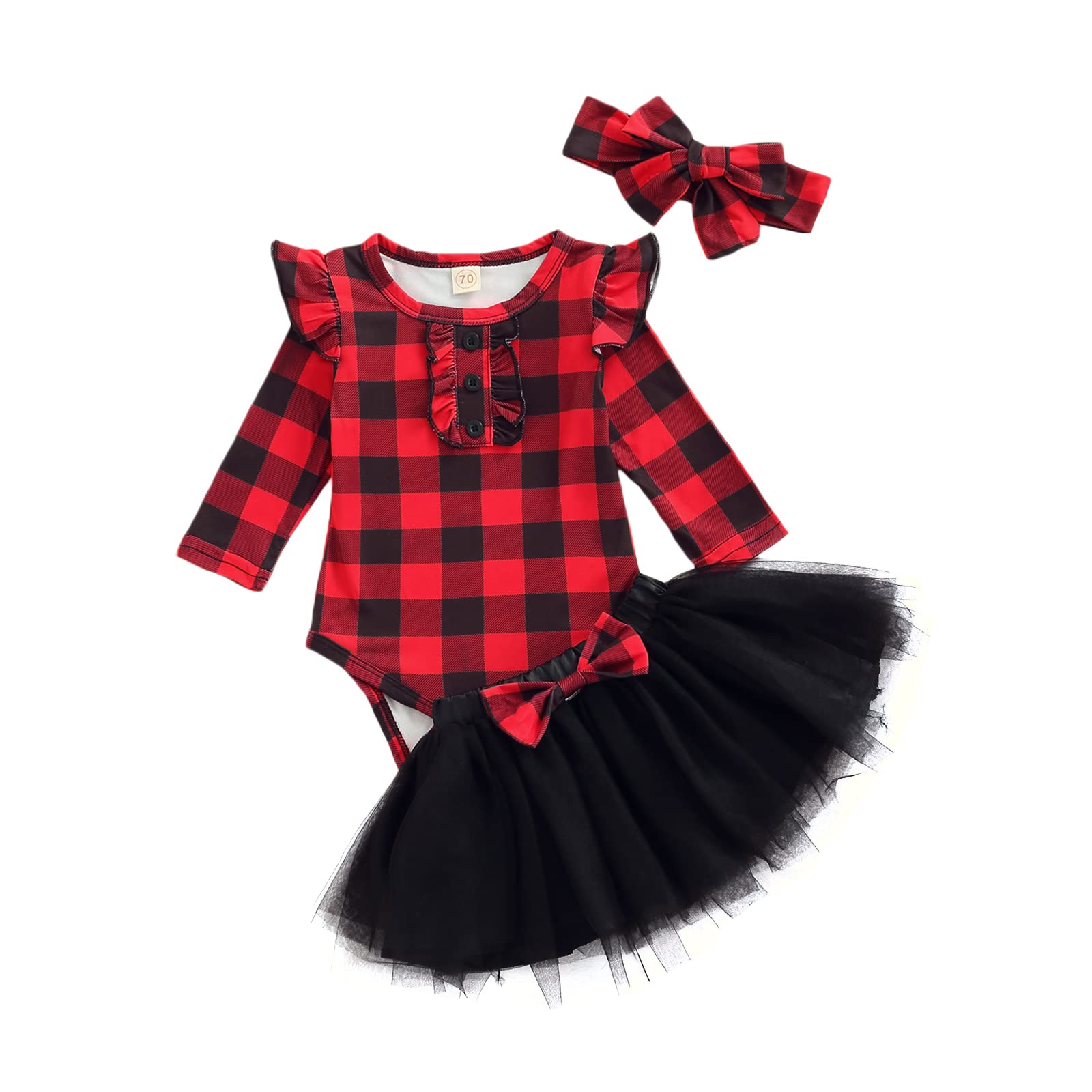 **Princess Costume Dress for Baby Girls - Cotton Romper Playsuit & Pink Bow Ruffle Tutu Skirt Outfit Set - Perfect for Birthday Parties, Halloween, and Photo Shoots**