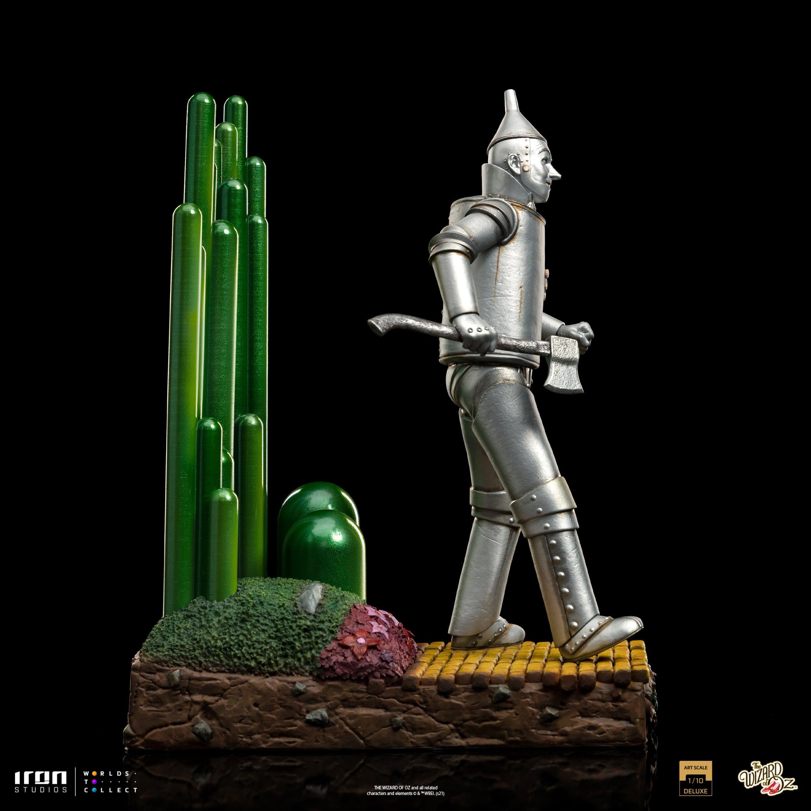 Iron Studios Wizard of Oz Tin Man Deluxe BDS Art Scale 1/10 Statue - Collectible Figurine for Movie Fans & Home Decor Display