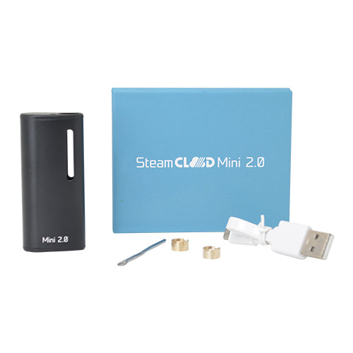 SteamCloud Mini 2.0 Portable Dry Herb Vaporizer - Compact & Discreet for On-The-Go Use | Perfect for Travel, Hiking & Outdoor Activities