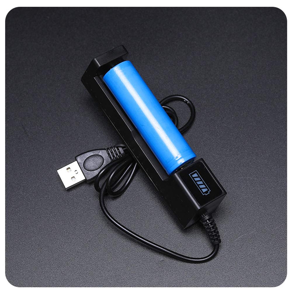 2-Pack Universal USB LCD Smart 18650 Li-Ion Battery Charger - Compatible with Multiple Rechargeable Battery Models - Perfect for Vape Mods, Flashlights & Electronic Devices