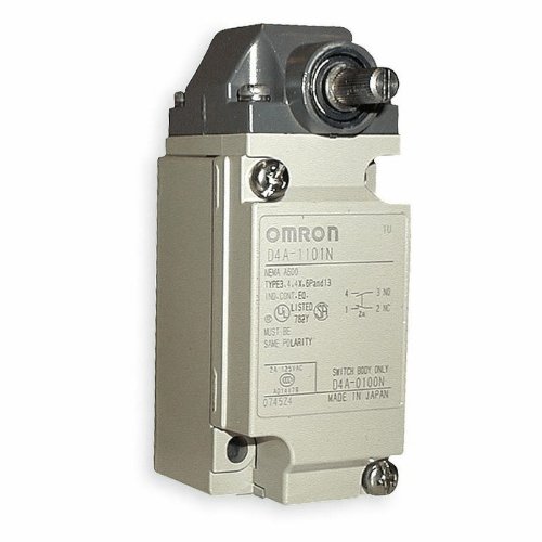Omron D4A-1101N 2-Circuit Double Break Limit Switch - Industrial Automation, Machinery Safety Control for CNC, Conveyors & Manufacturing Equipment