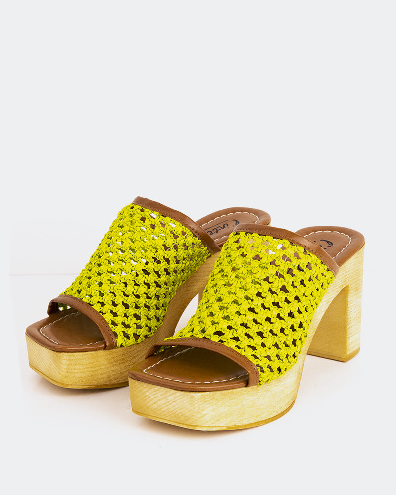 Faustine Lime Raffia Handbag - Stylish & Durable Woven Crossbody Bag for Women | Perfect for Beach, Travel & Everyday Use