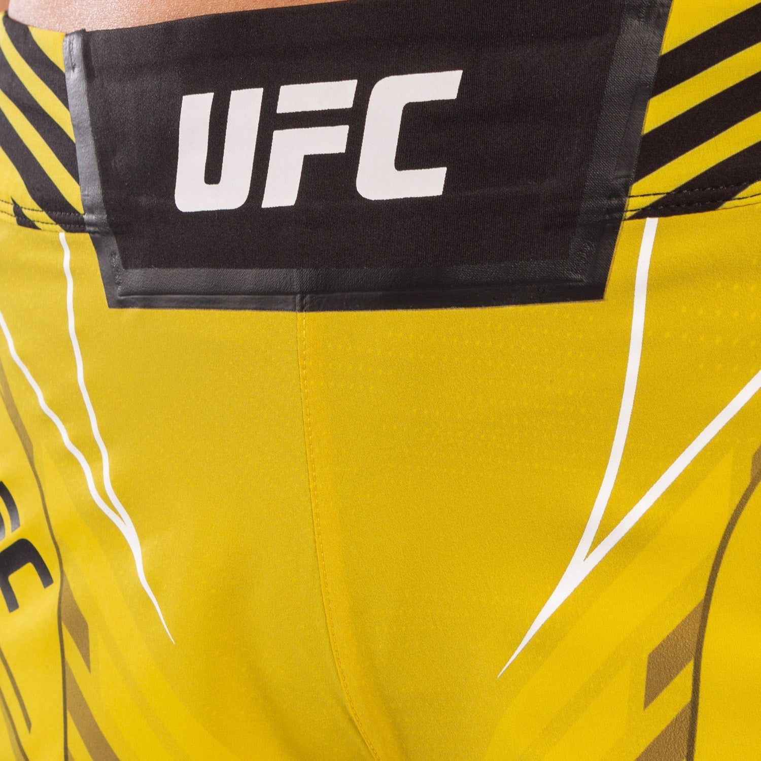 UFC Venum Authentic Fight Night Women's Shorts - Breathable MMA Shorts for Training & Competition (Yellow) - Perfect for MMA, BJJ, Boxing & Fitness Workouts
