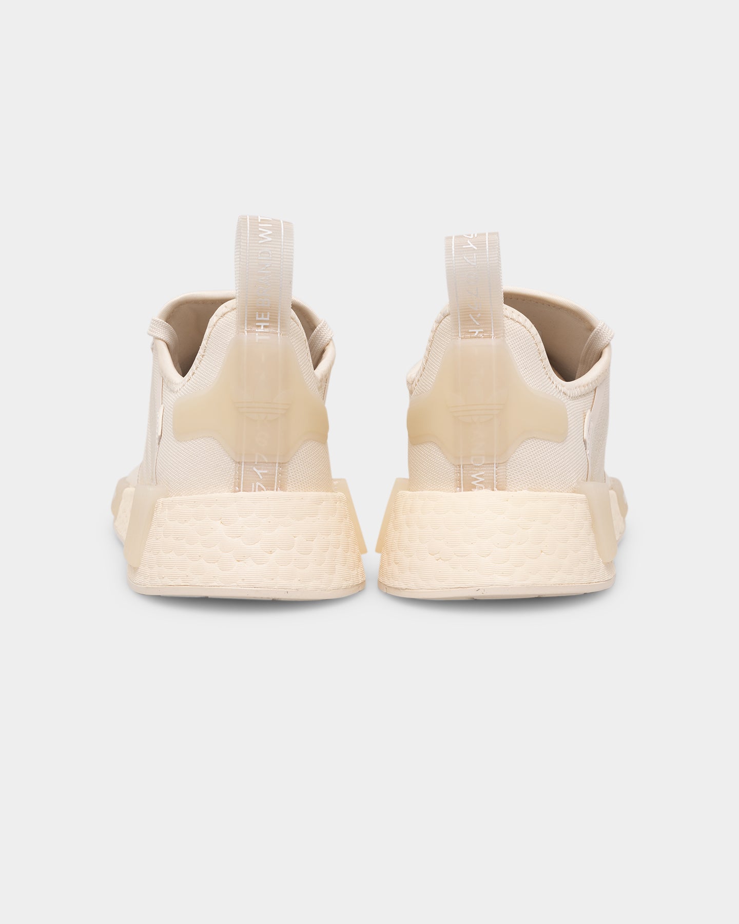 Adidas Women's NMD_R1 Running Shoes - Wonder White/Cloud White | Lightweight Comfort for Jogging, Gym & Casual Wear