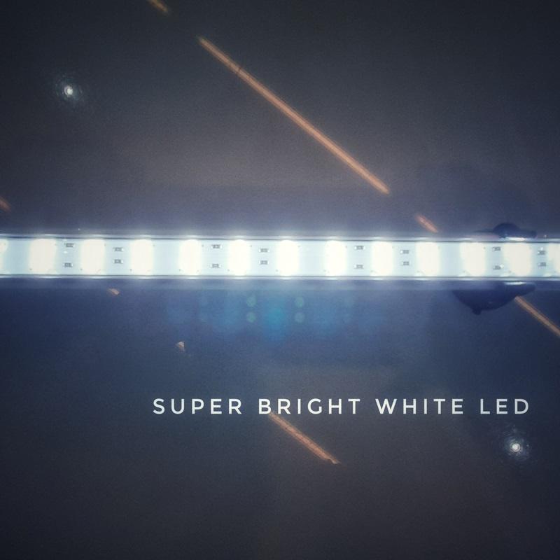 FROK Submersible LED White Light - 40 to 180cm Adjustable Underwater Lighting for Pools, Aquariums & Fountains | Energy Efficient & Waterproof Design