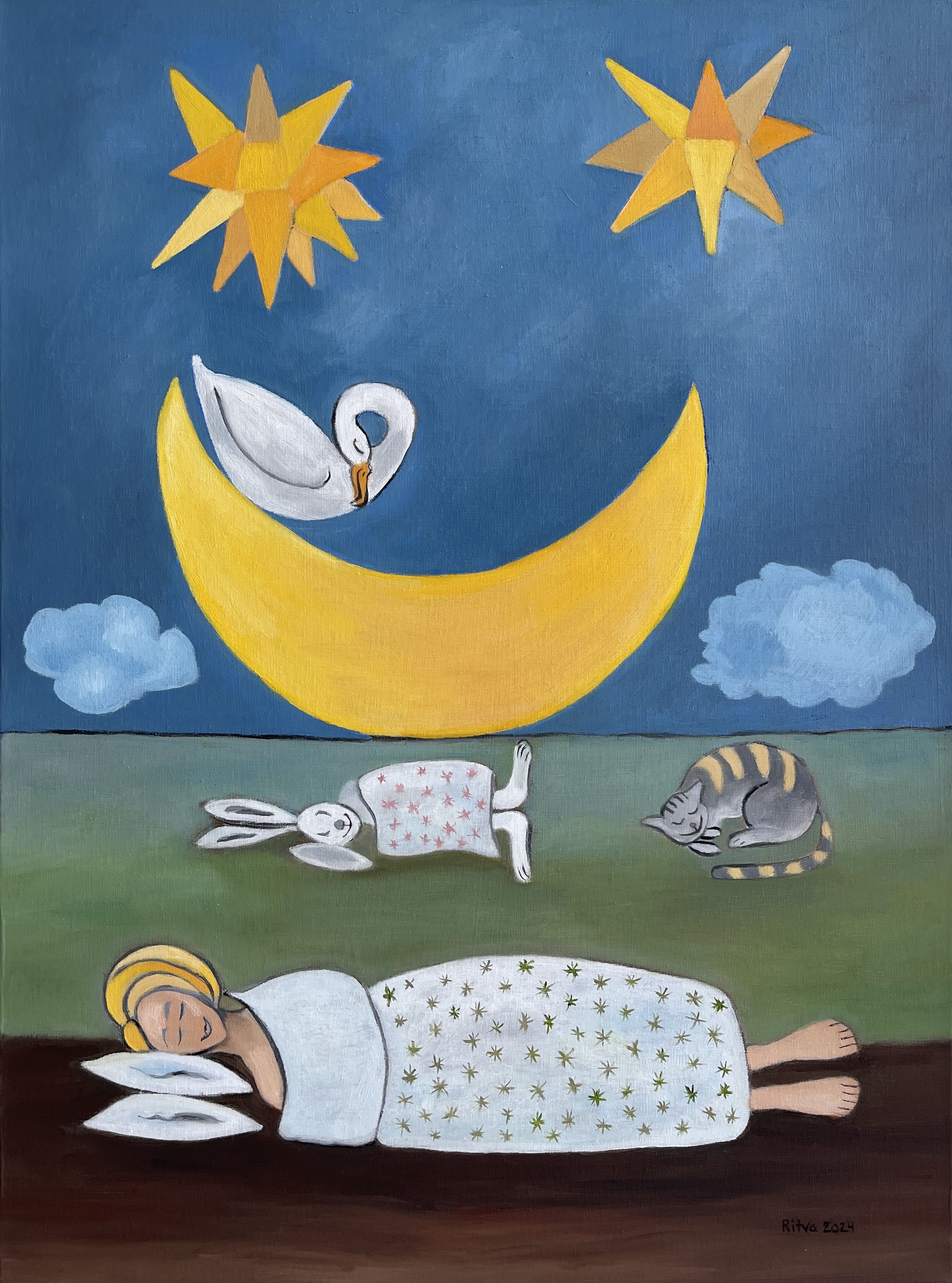 Ritva Kangasperko: When We Sleep - Poetry Collection | Bilingual Edition | Perfect for Book Clubs & Literary Enthusiasts
