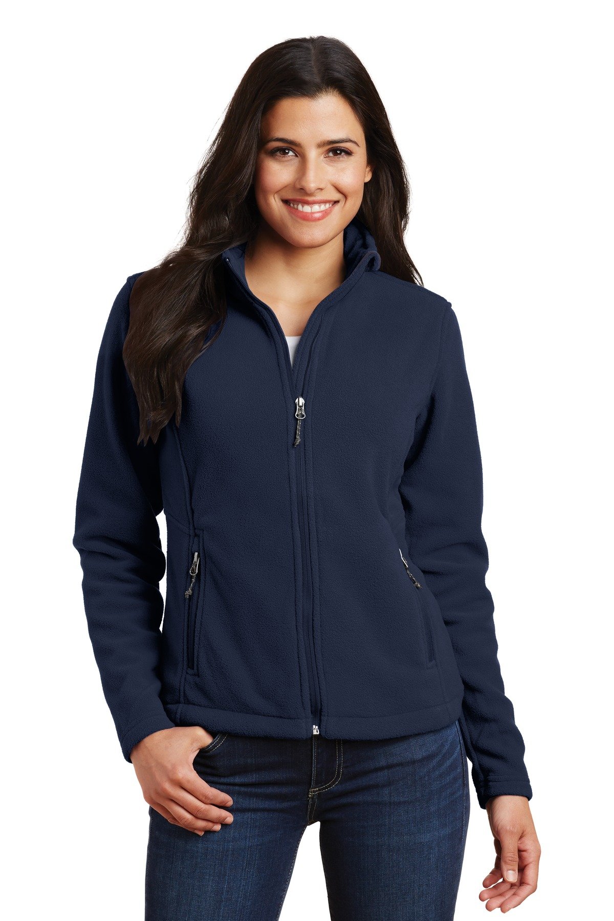Port Authority Women's Value Fleece Jacket - Soft Warm Winter Outerwear for Casual Wear, Work & Outdoor Activities
