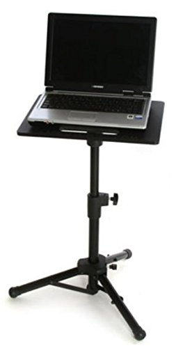 Mini 16-20 Inch Portable Laptop Tripod Stand with 16X20 Inch Tabletop - Perfect for Home Office, Online Classes & Video Conferencing