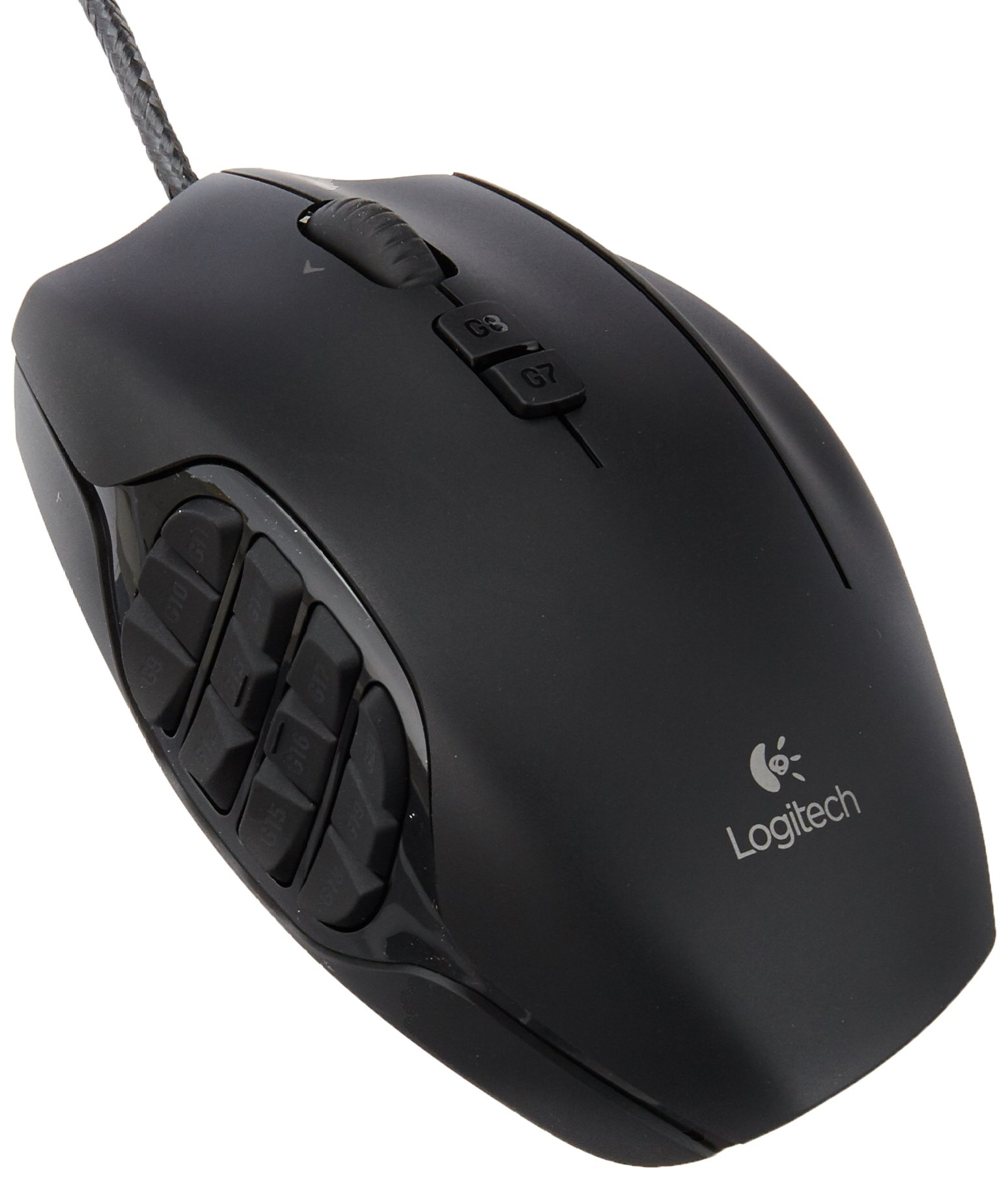 Logitech G600 MMO Gaming Mouse - Wired USB Laser Mouse with 20 Programmable Buttons for PC Gaming - Perfect for World of Warcraft, Final Fantasy XIV, and Other MMO RPGs