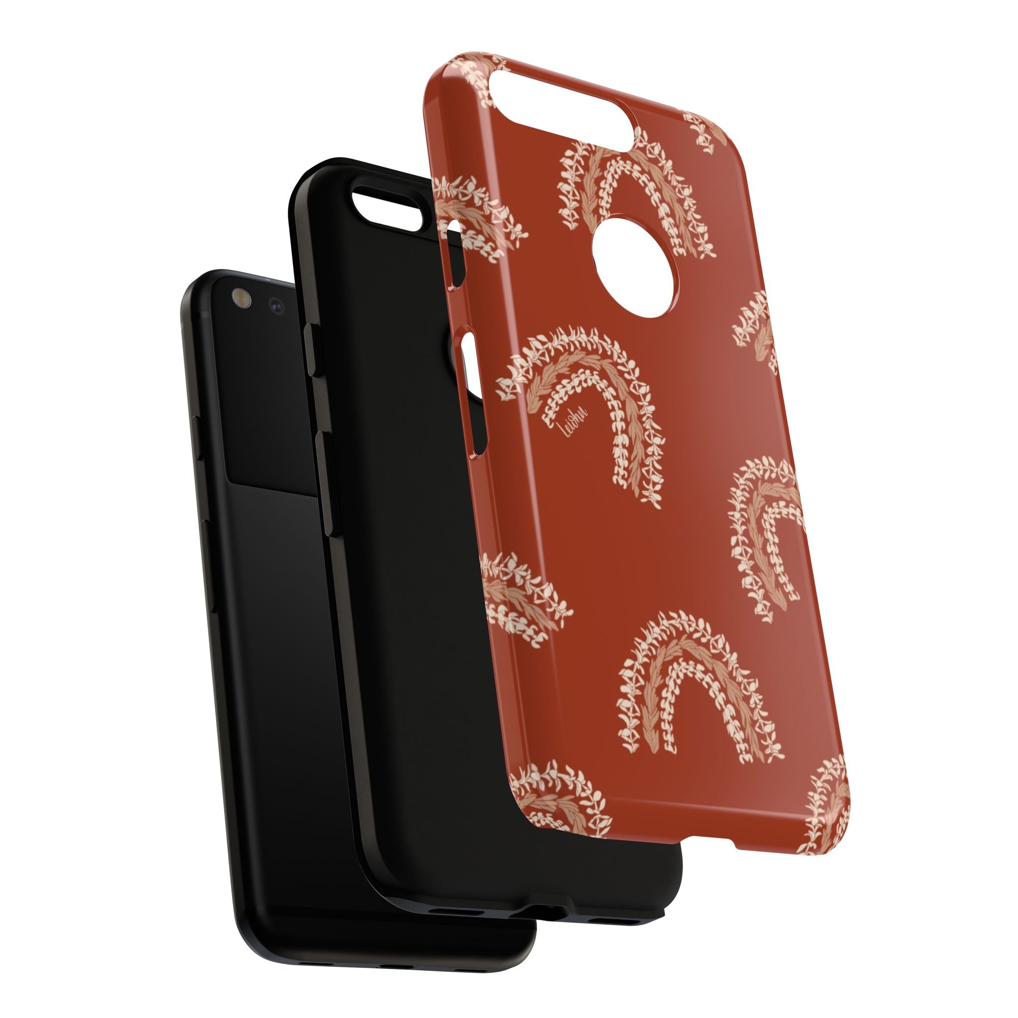 Authentic Hawaiian Ānuenue Lei - Colorful Flower Necklace for Google Pixel Phone Accessories - Perfect for Luau Parties, Graduations, and Hawaiian-Themed Events