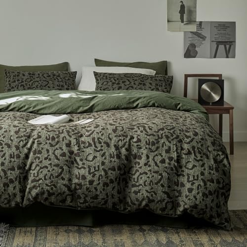 031 Leopard Print- Green