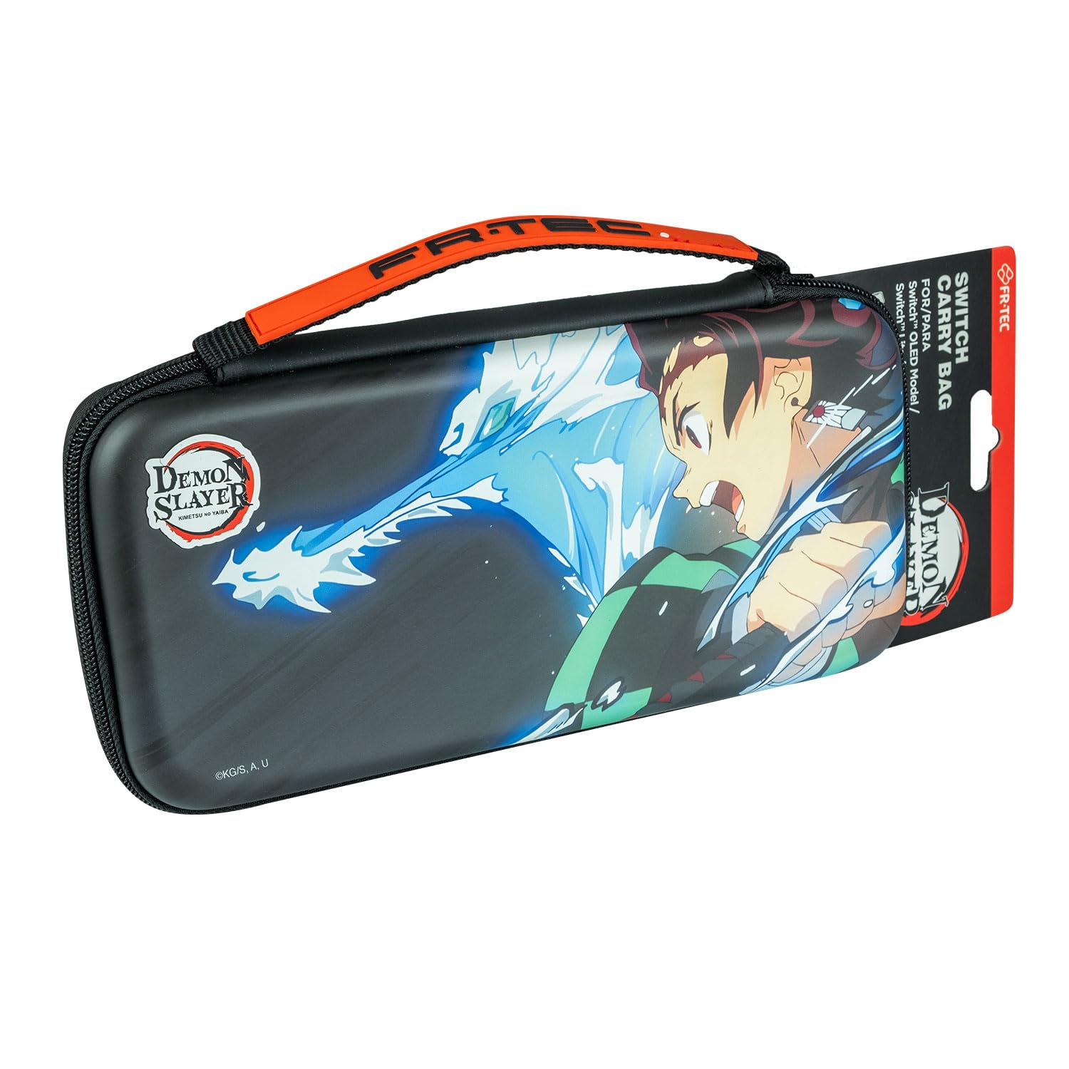 FRTEC Waterproof Carrying Case for Nintendo Switch, Switch OLED & Switch Lite - Portable Travel Storage Bag for Gaming Console & Accessories - Perfect for Travel, Commuting & Outdoor Gaming